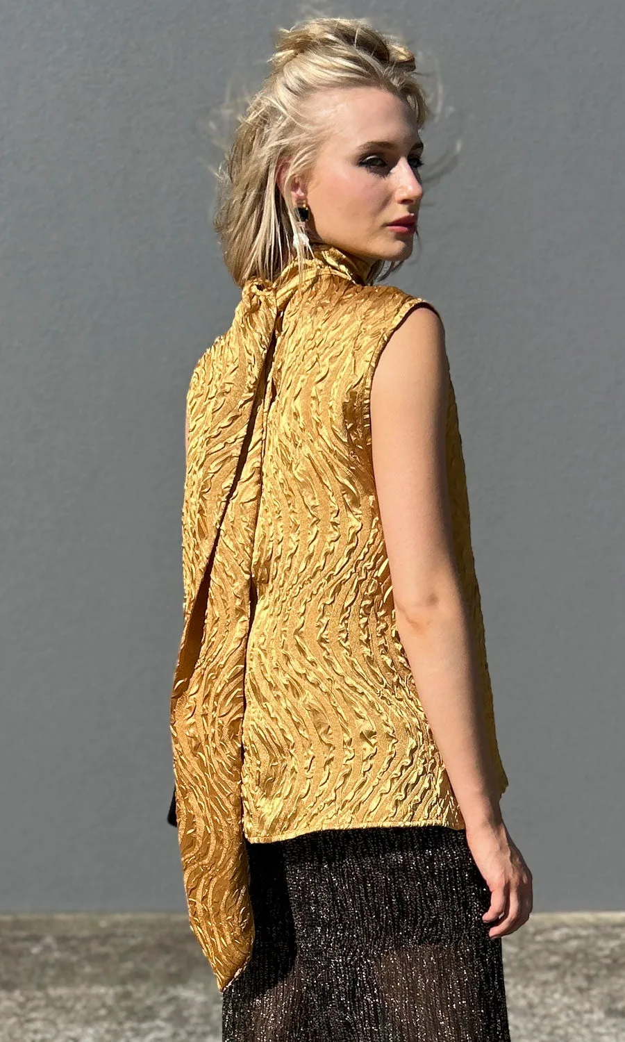 hoss Mardi Top - Brighter Gold
