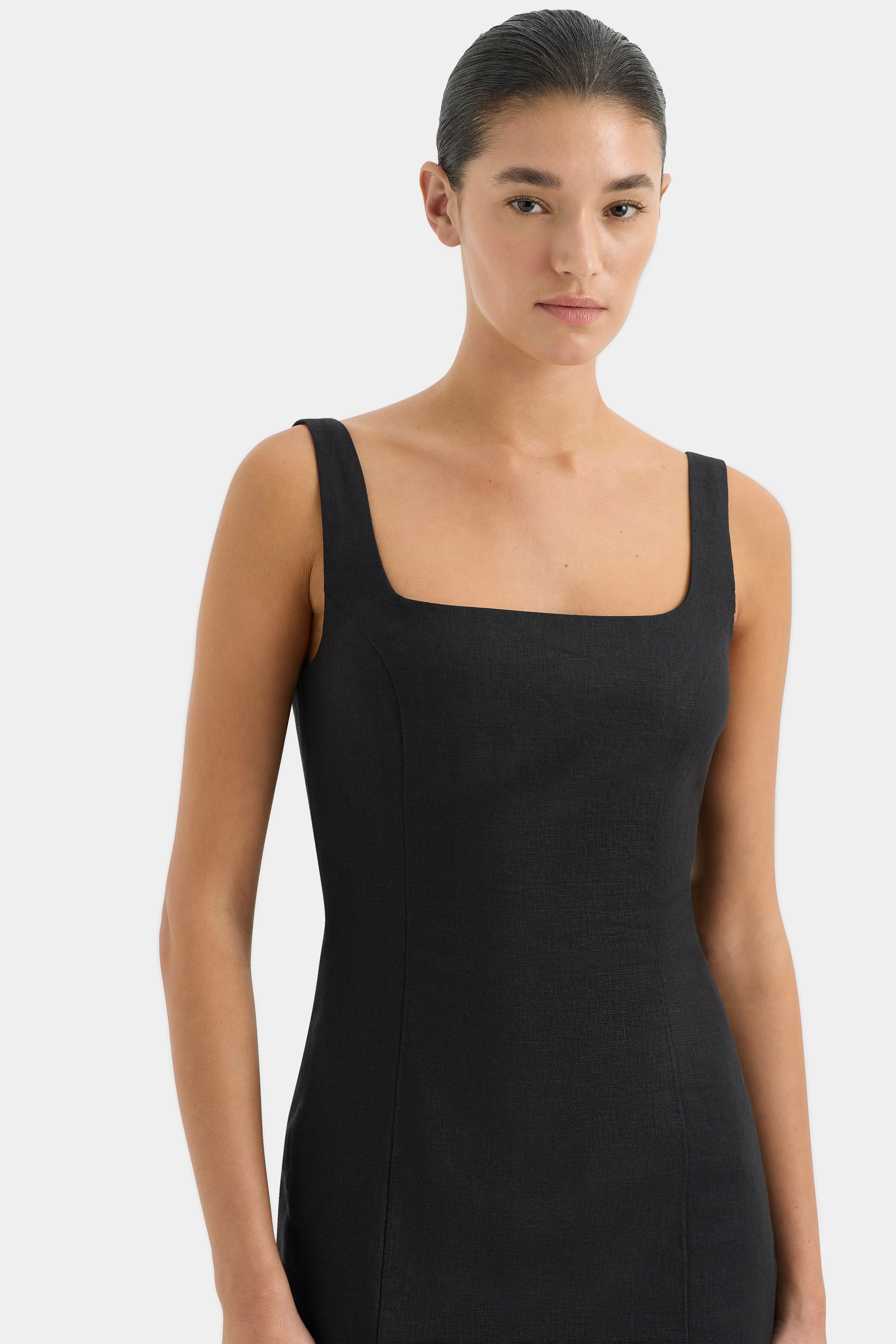 Iris Tie Mini Dress
