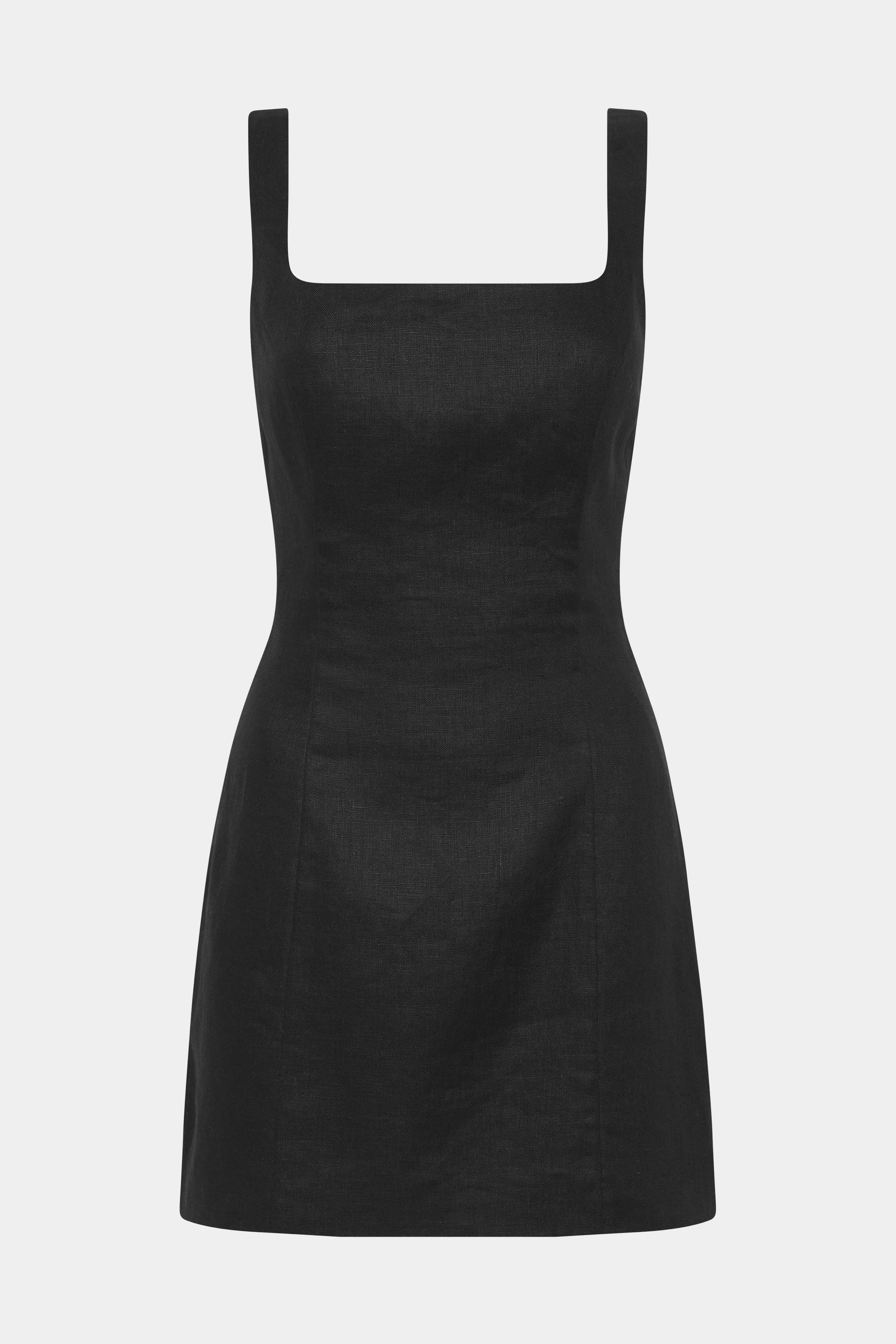 Iris Tie Mini Dress