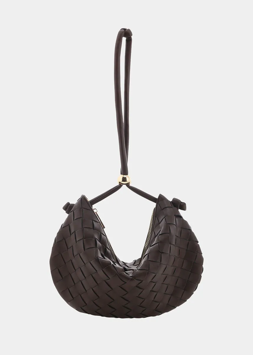 Kacey Handle Bag - Chocolate