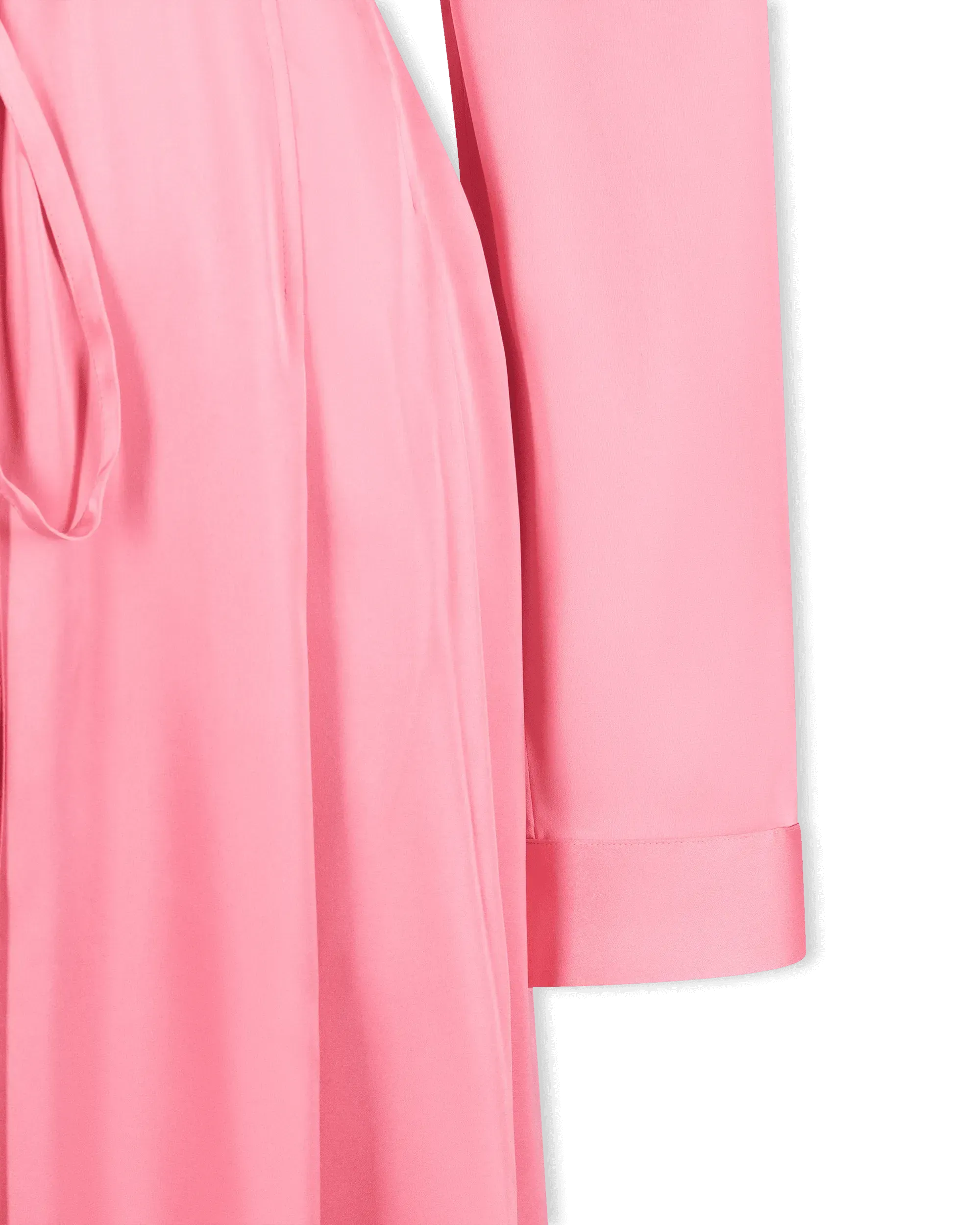 Kleoma Satin Shirt Dress