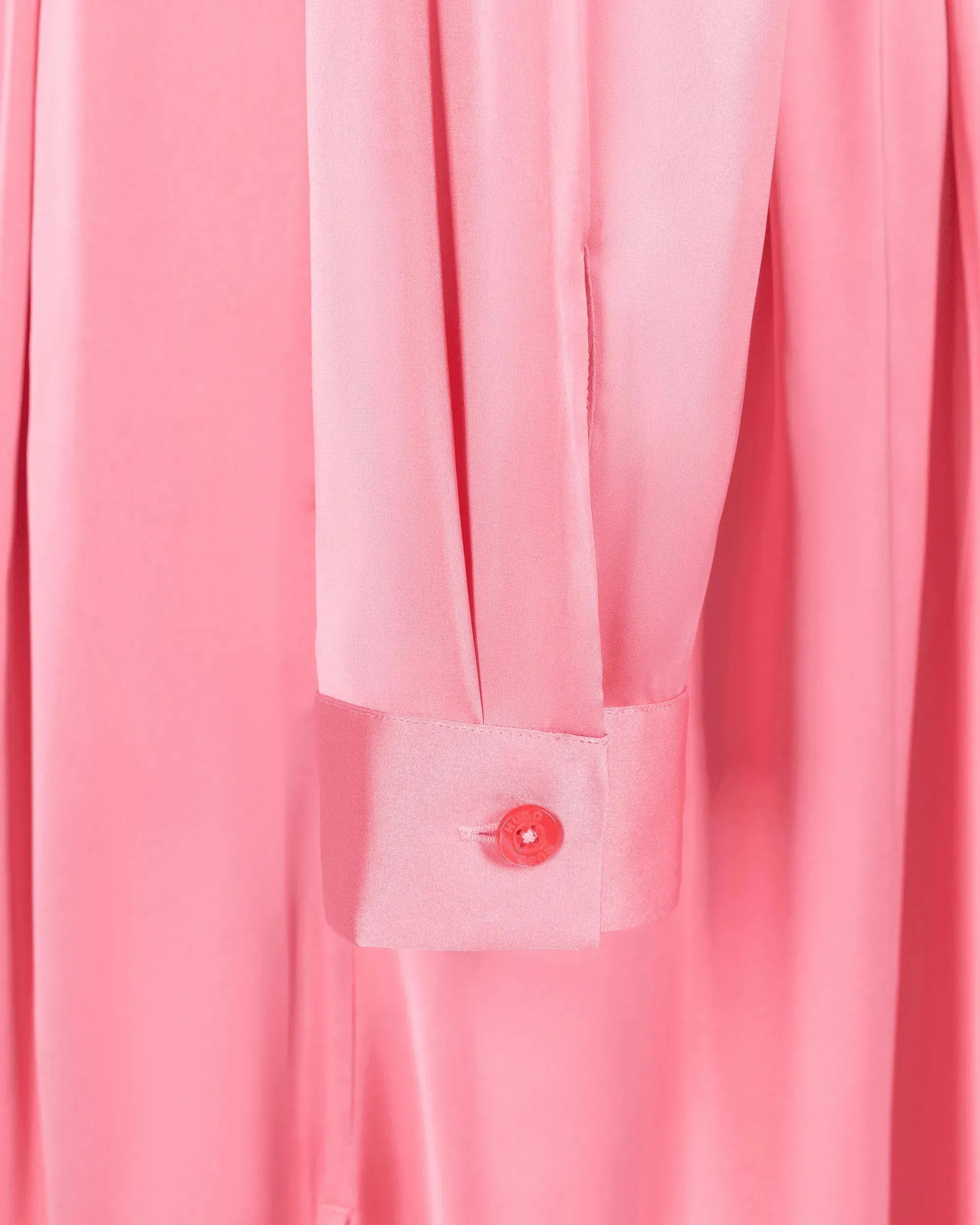 Kleoma Satin Shirt Dress