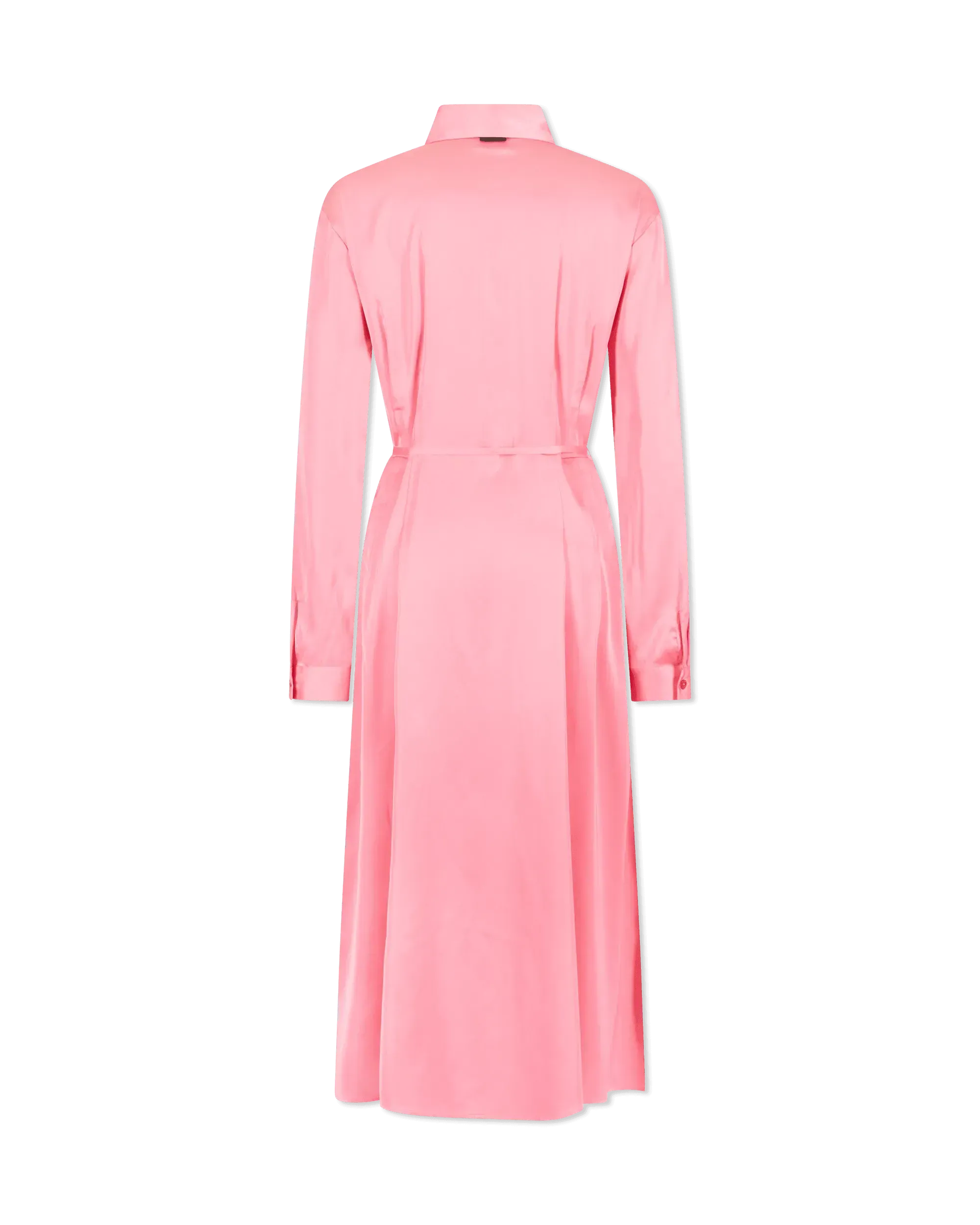 Kleoma Satin Shirt Dress