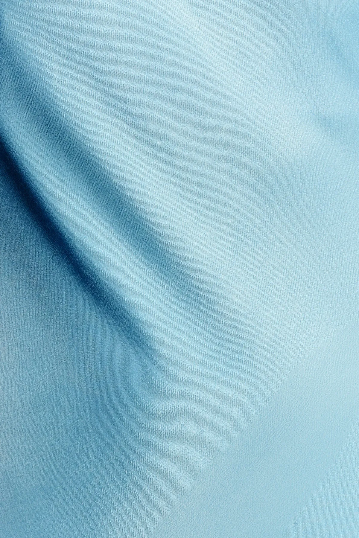LA LUNE PLUNGED CROSS BACK MAXI DRESS - ICEBERG BLUE