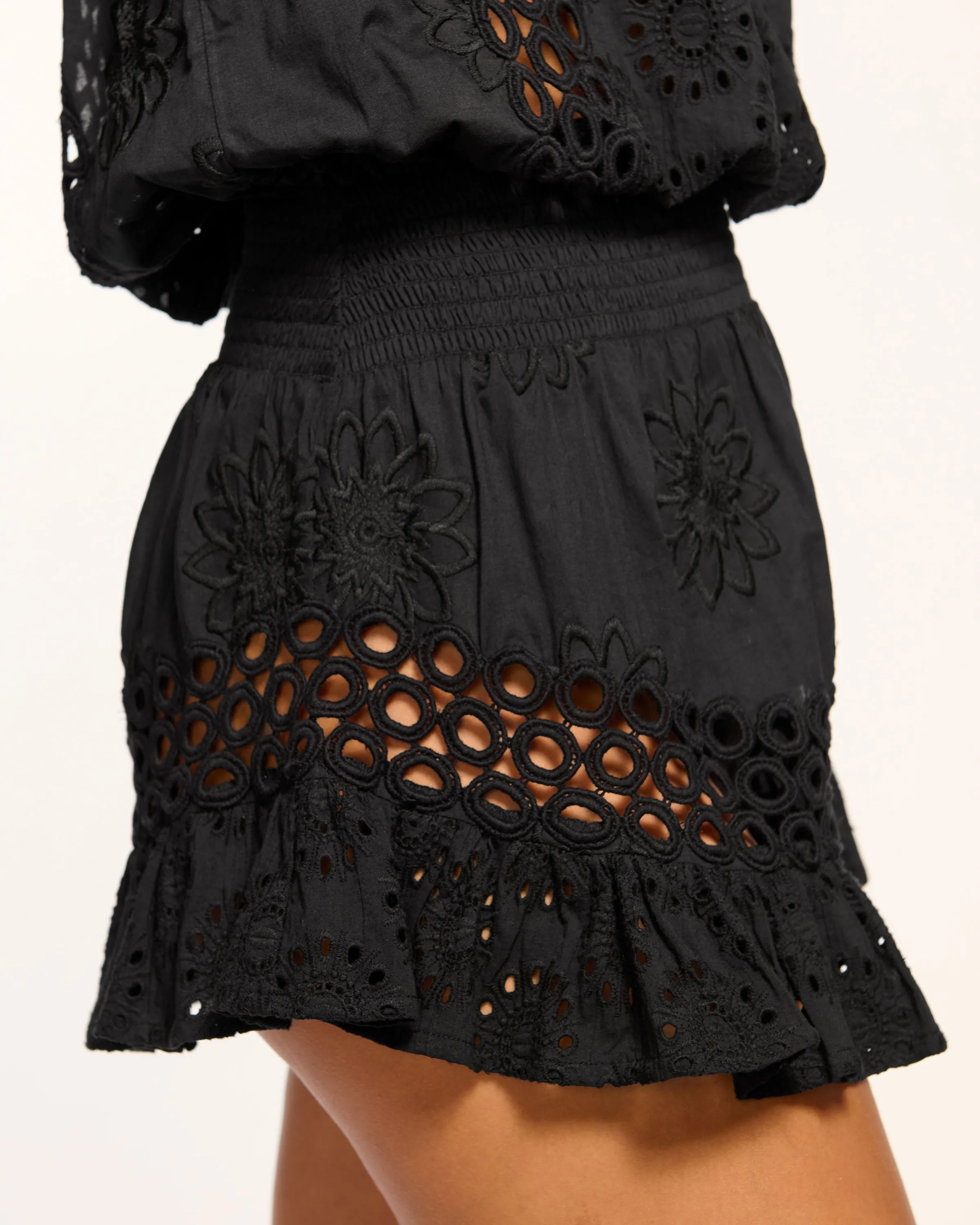 Lester Strapless Coverup Mini Dress