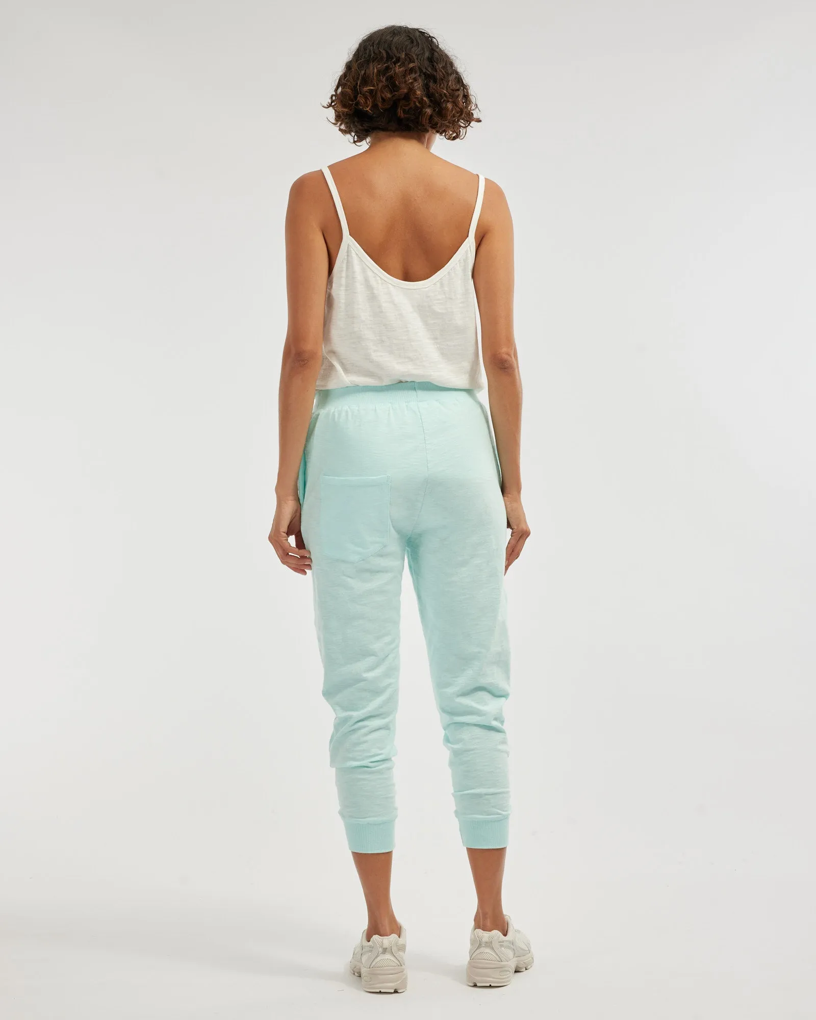 Lise Raw Hem Singlet - White