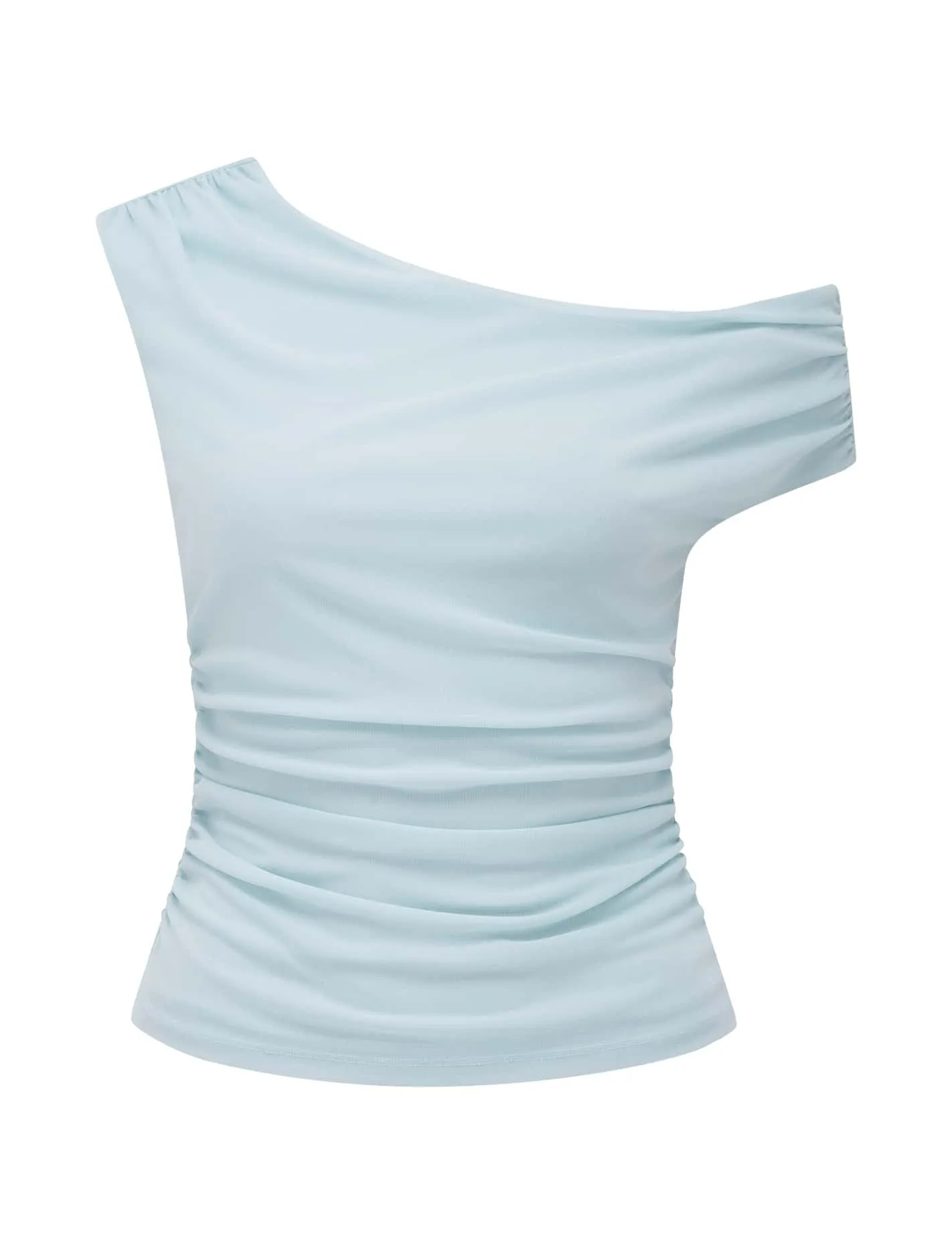 Luna Tipped Shoulder Mesh Top