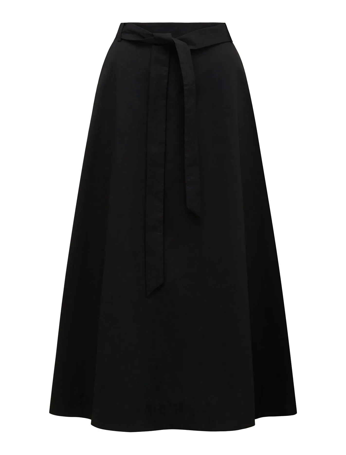 Madeleine Belted Midi Skirt