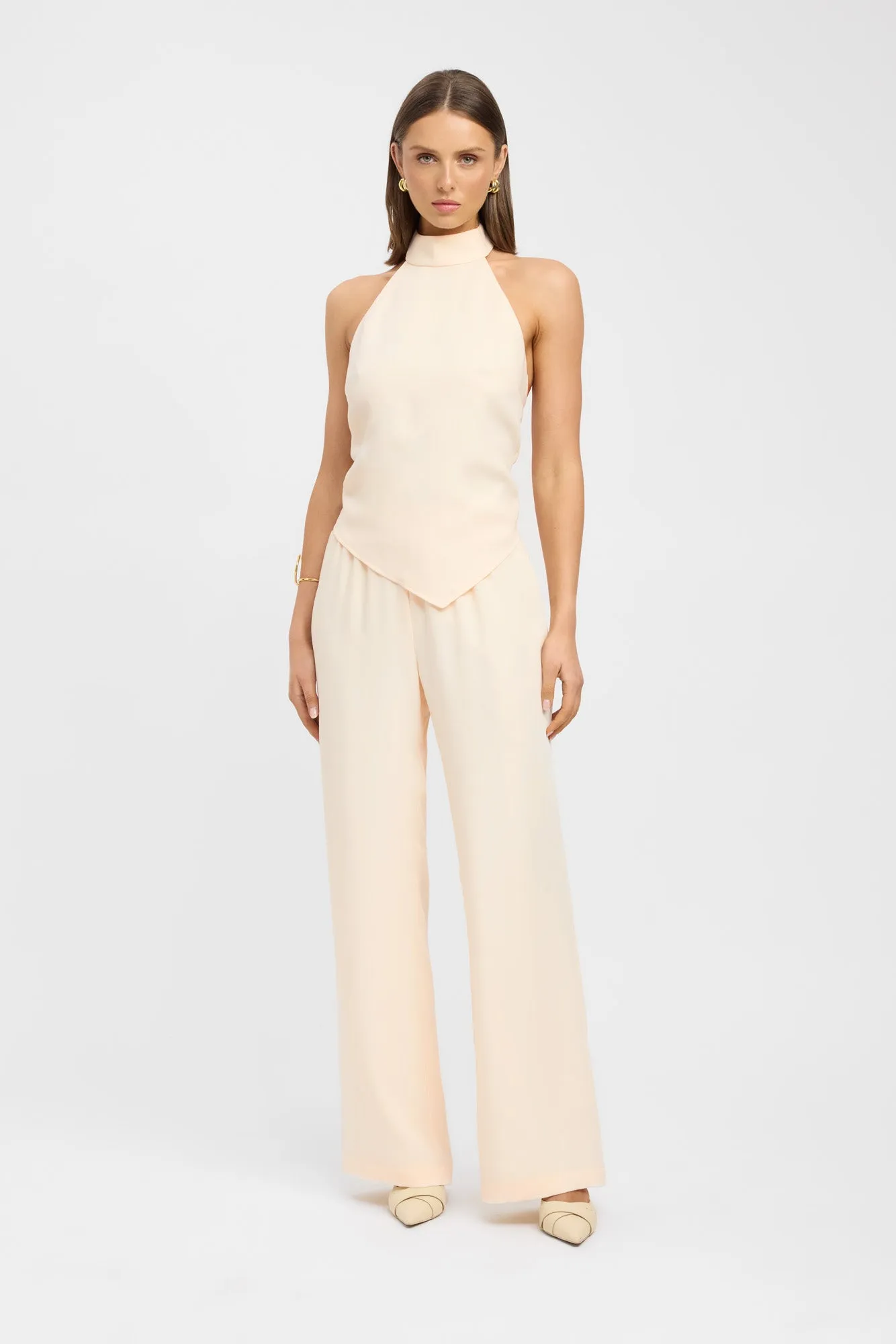 Maria Halter Tie Top