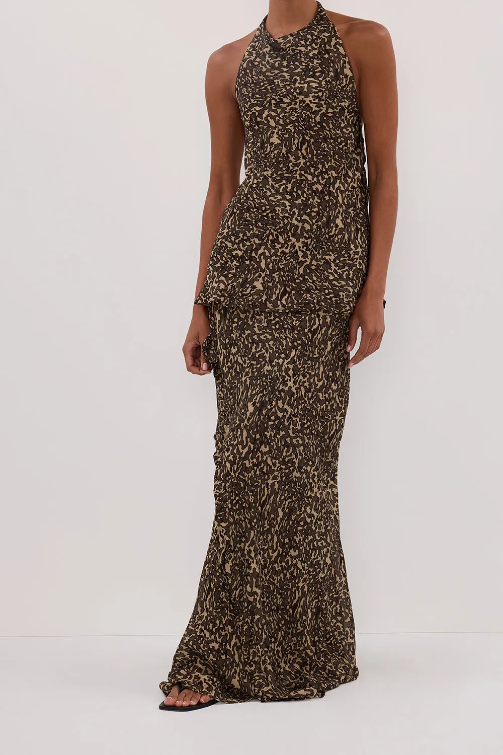 MARVILLA CHOC MIDI SKIRT - PRE ORDER