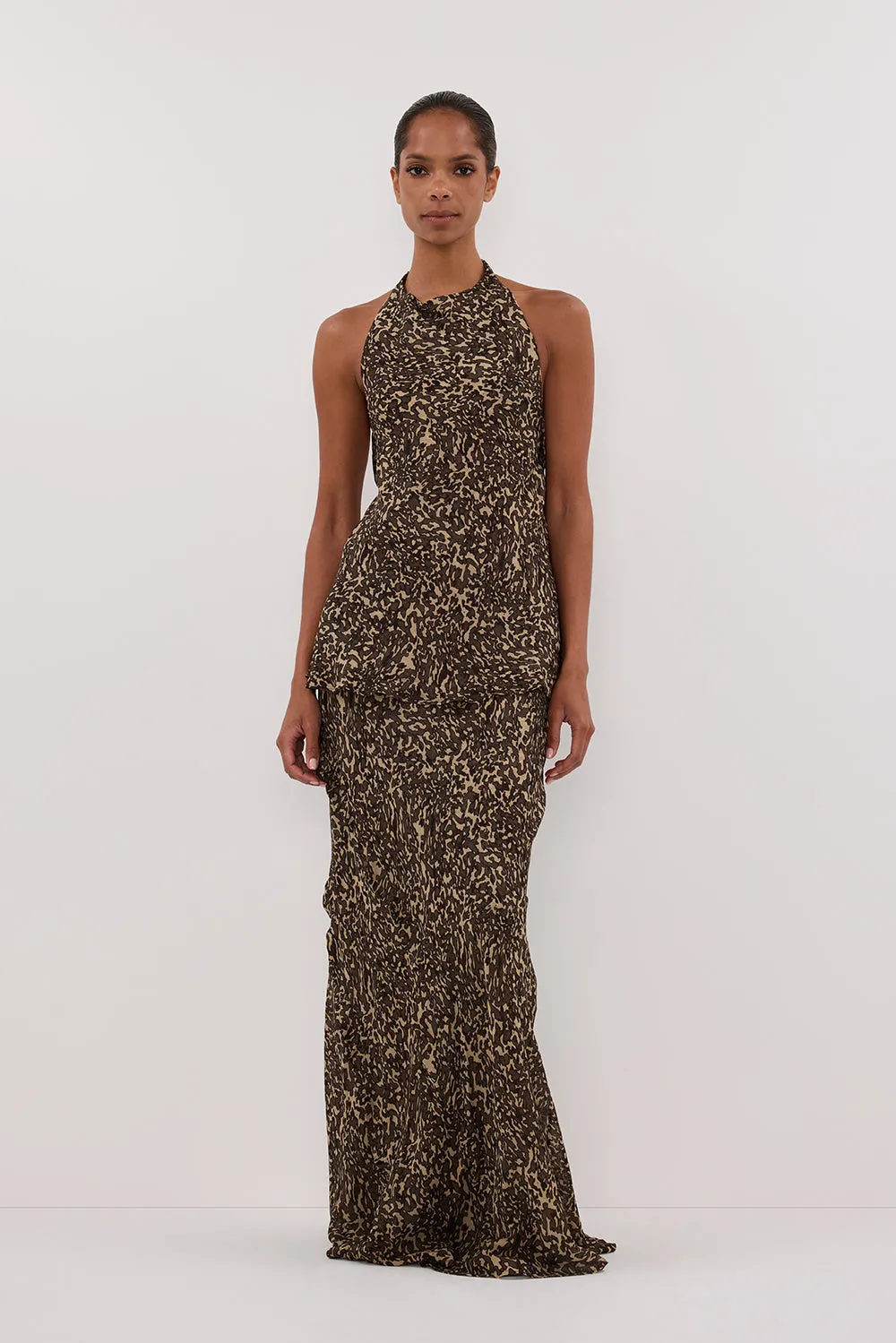 MARVILLA CHOC MIDI SKIRT - PRE ORDER