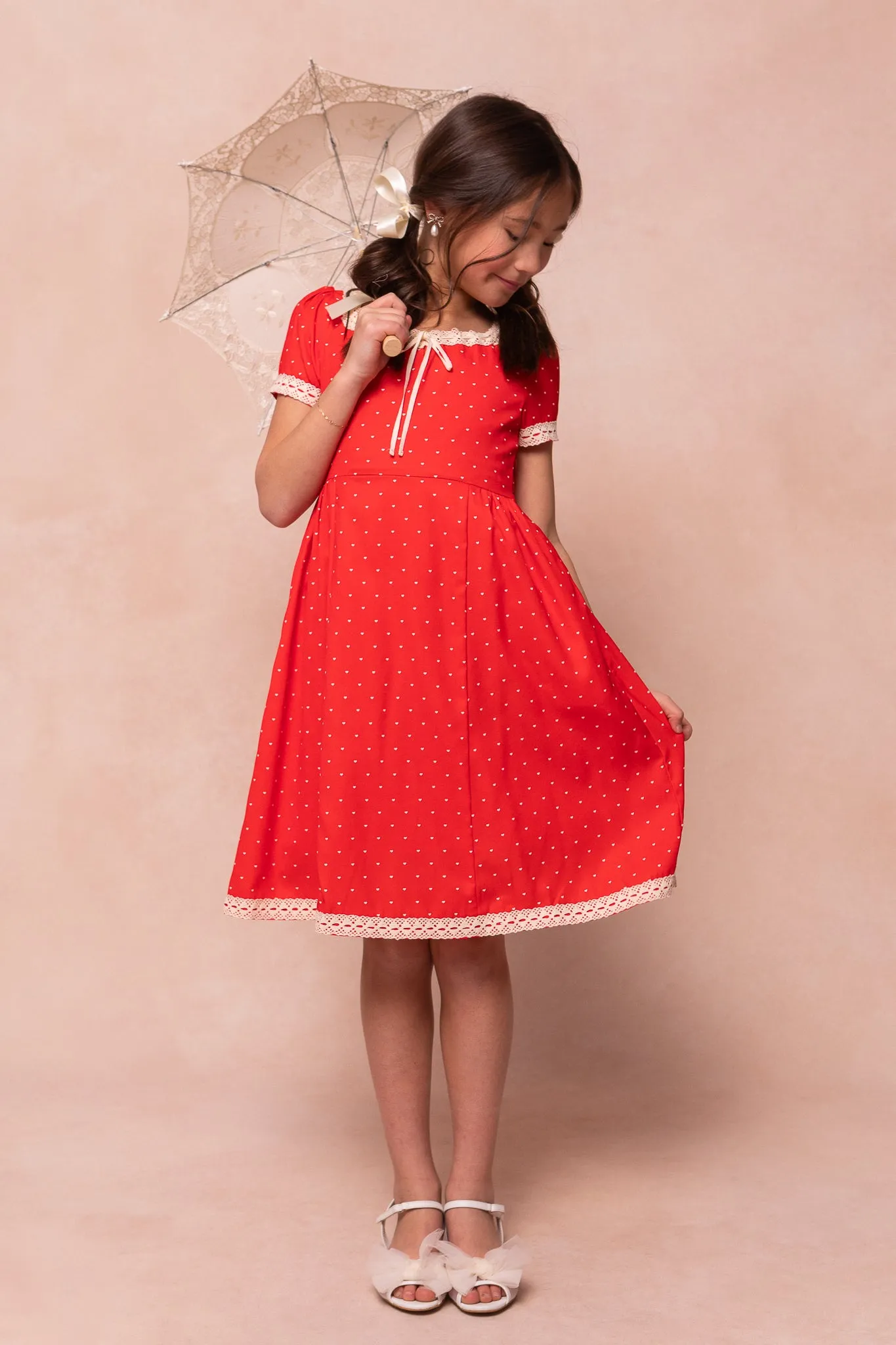 Mini Libby Dress in Hearts - FINAL SALE