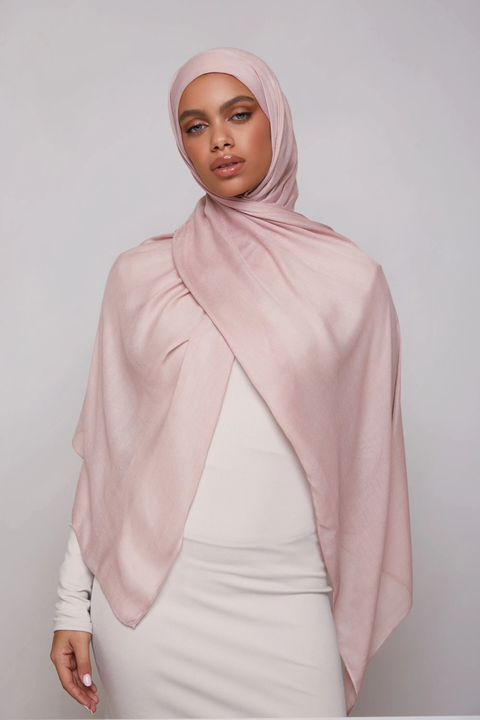 Modal Hijab - Dusky Pink