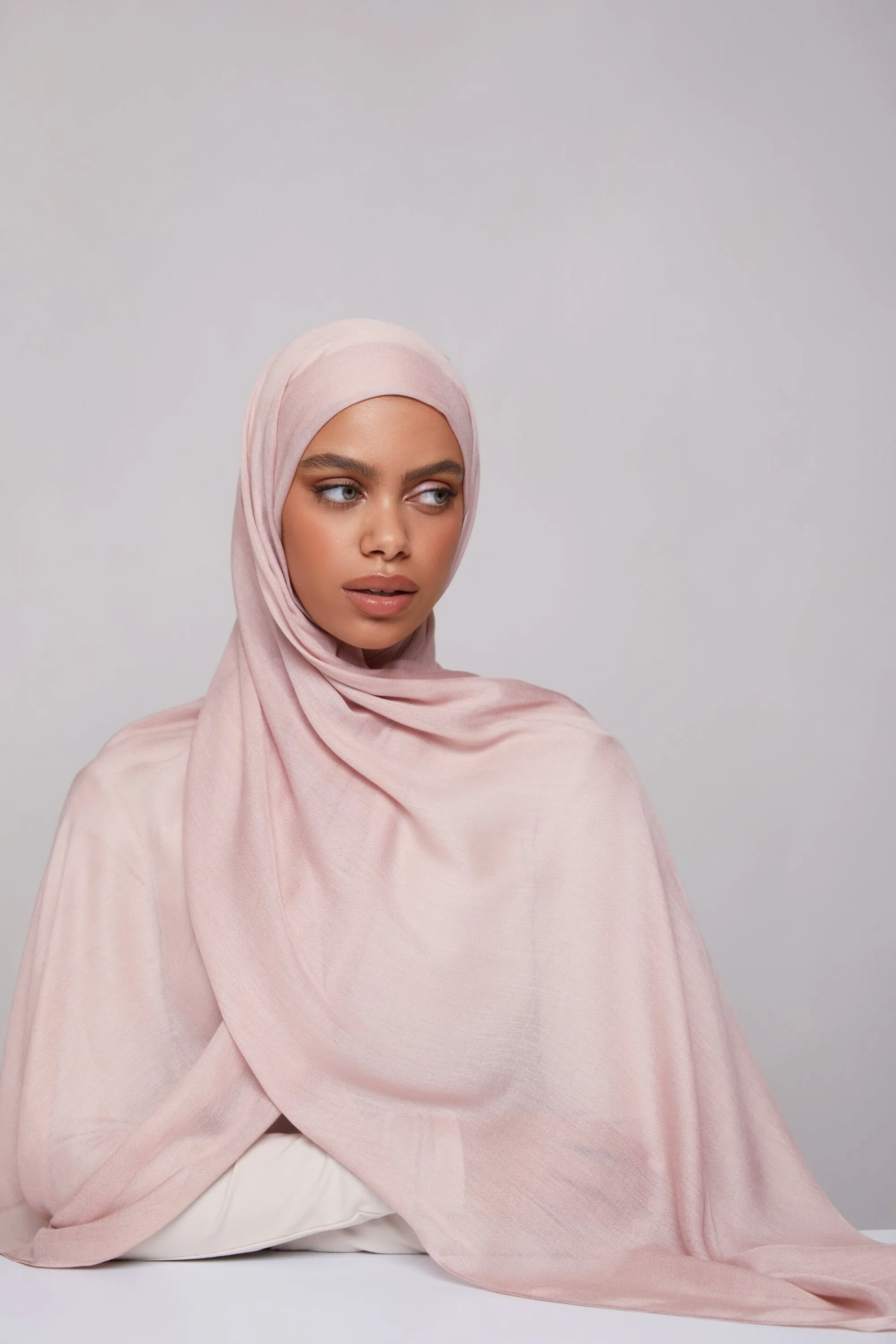 Modal Hijab - Dusky Pink