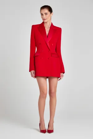 Monica Red Blazer
