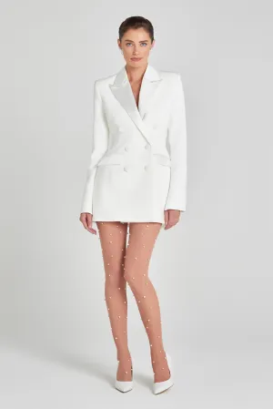 Monica White Blazer