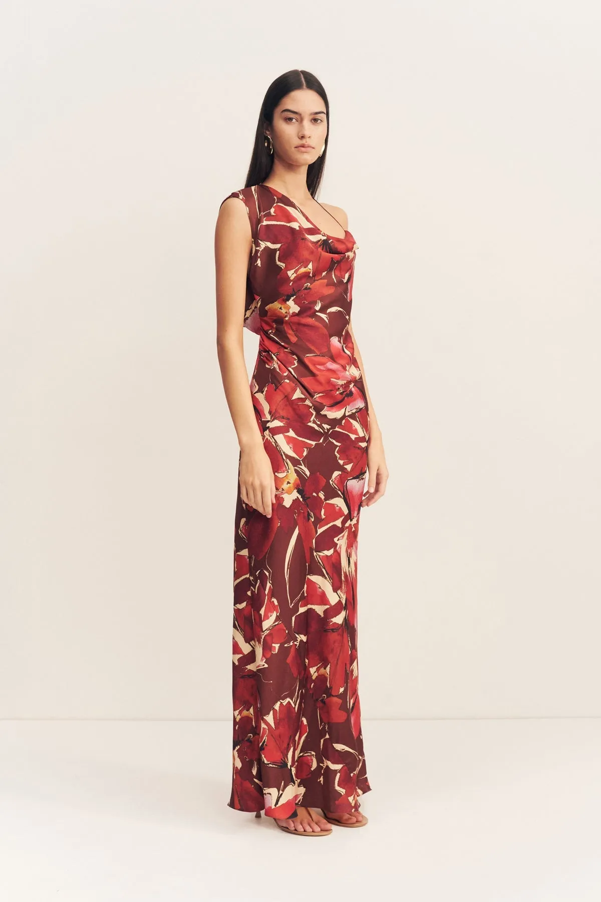 NOLITA SIDE SPLIT MAXI DRESS