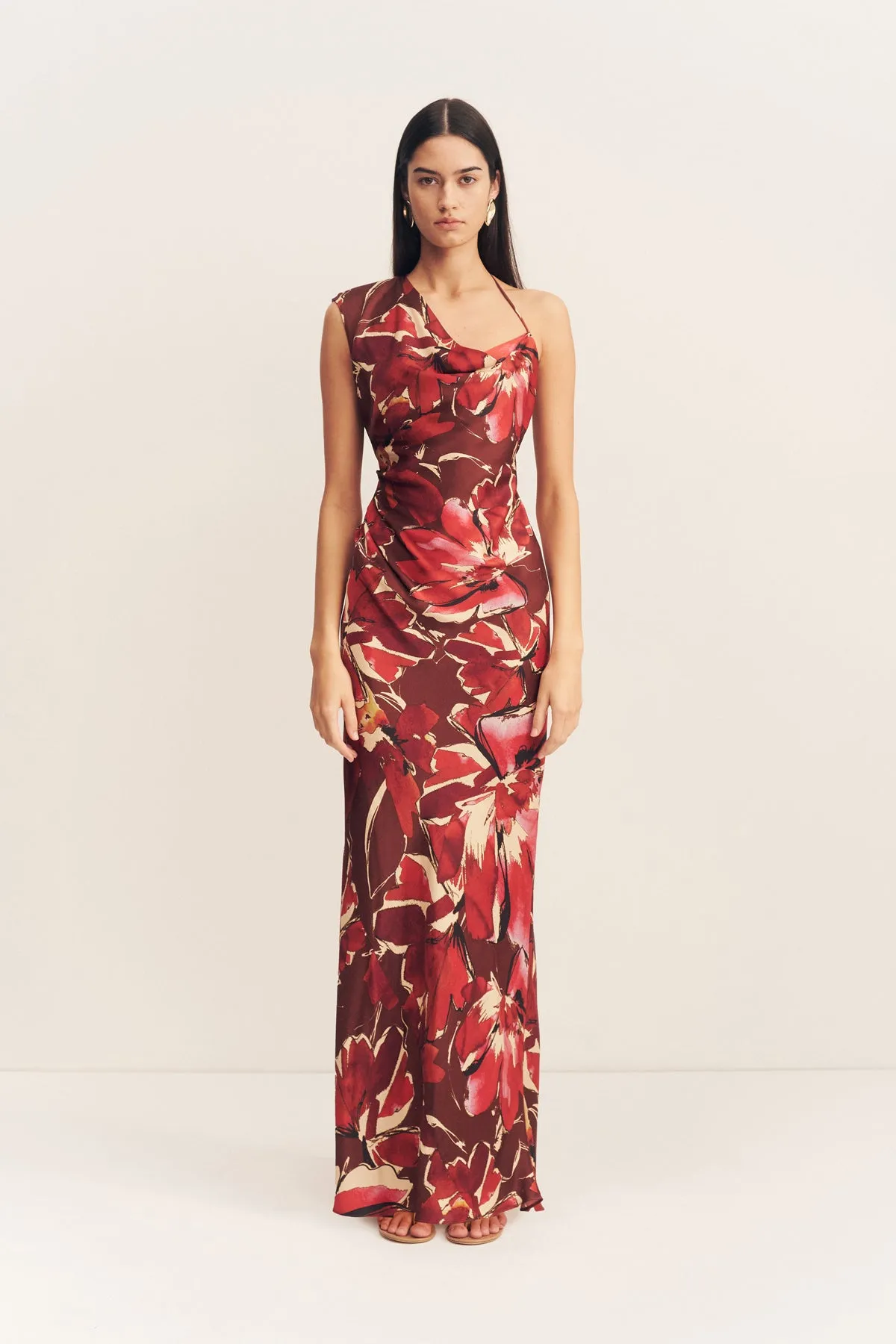 NOLITA SIDE SPLIT MAXI DRESS