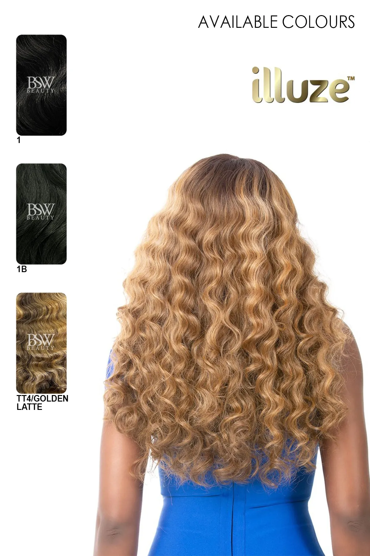 NUTIQUE ILLUZE HD LACE FRONT WIG - SEPHINA