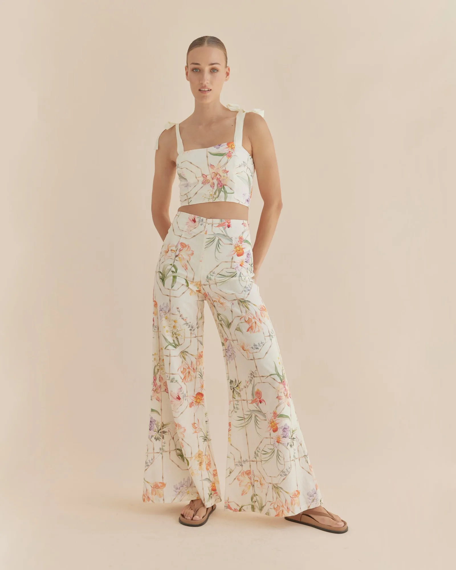 Orangerie Crop Top