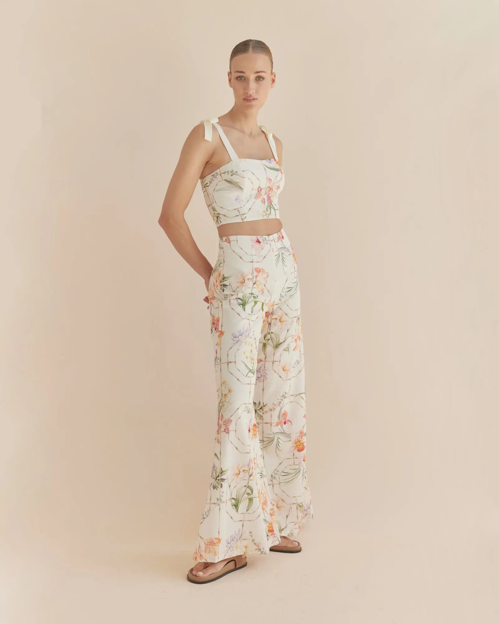 Orangerie Crop Top