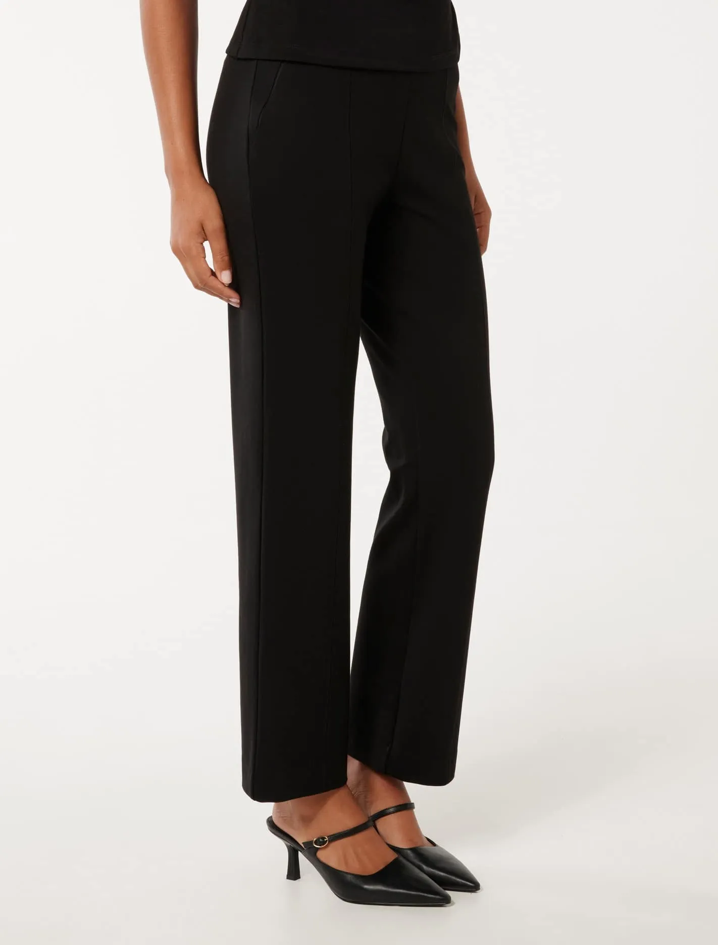 Percy Crop Ponte Pants