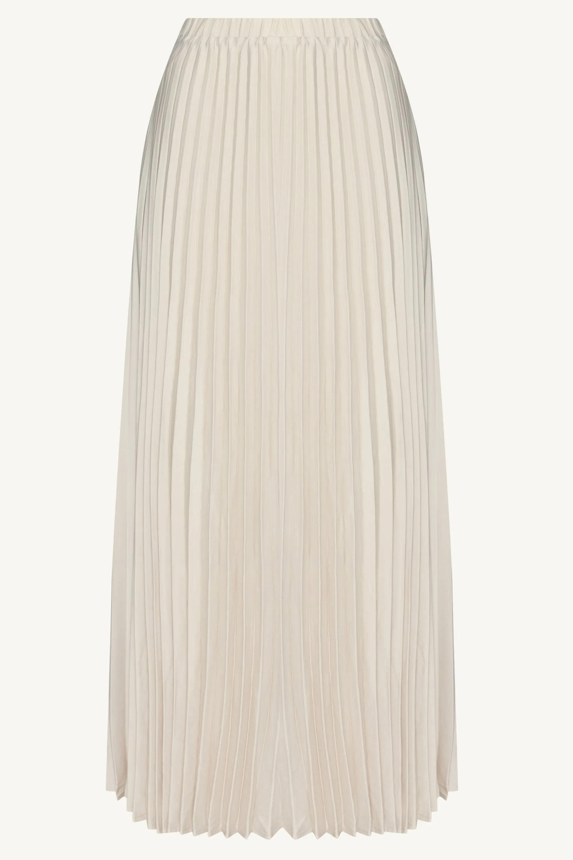 Pleated Maxi Skirt - Stone