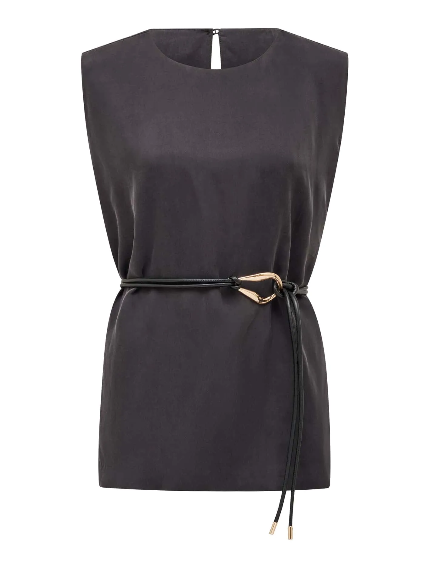 Poppy Belted Cupro Top