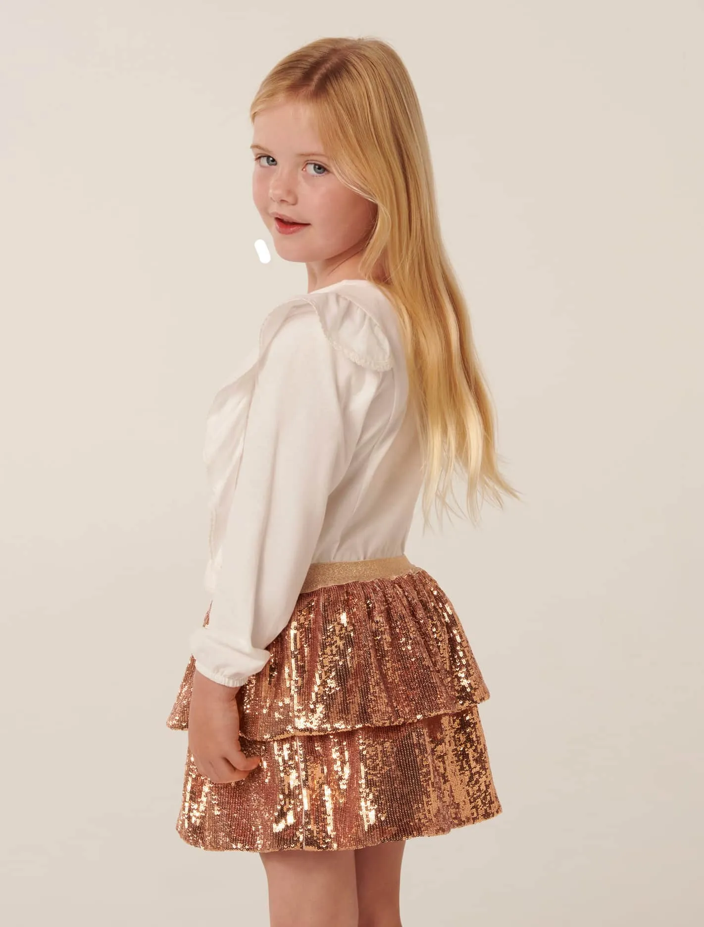 Robin Sequin Girls Skirt