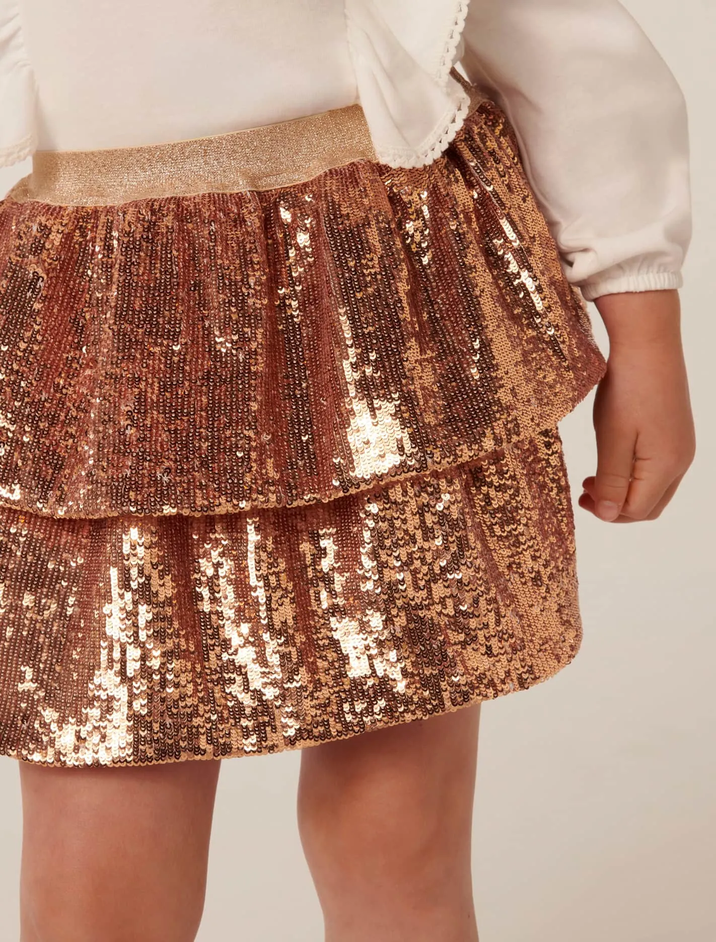 Robin Sequin Girls Skirt