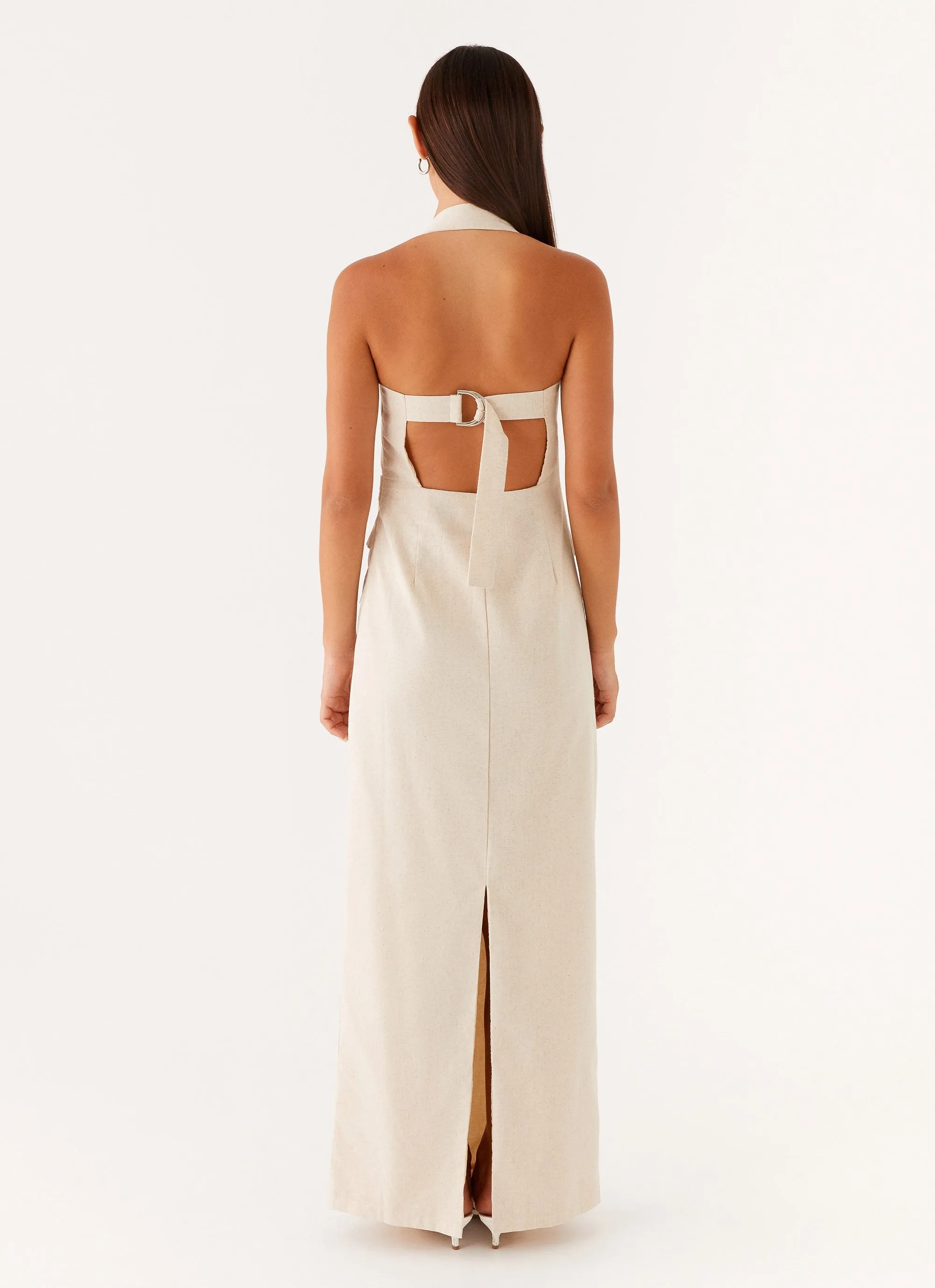 Rumour Has It Maxi Dress - Oatmeal
