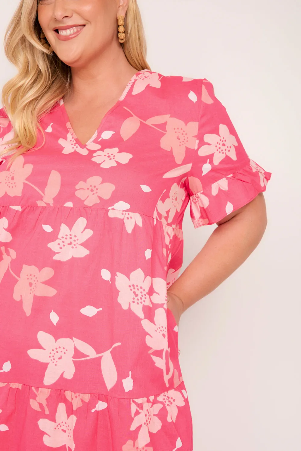 Sabrina Maxi Dress in Lily Breeze