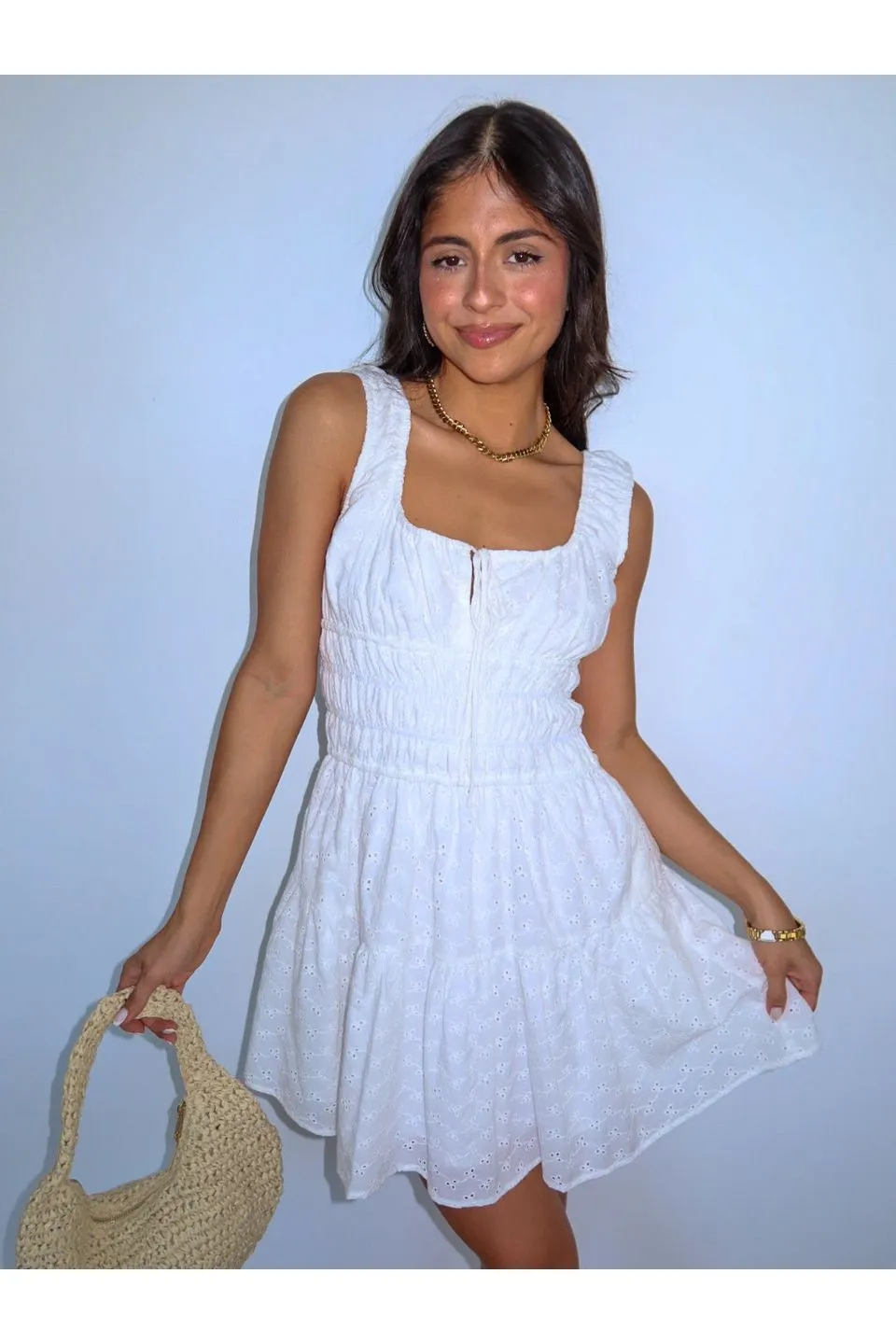 Salt Dress- White
