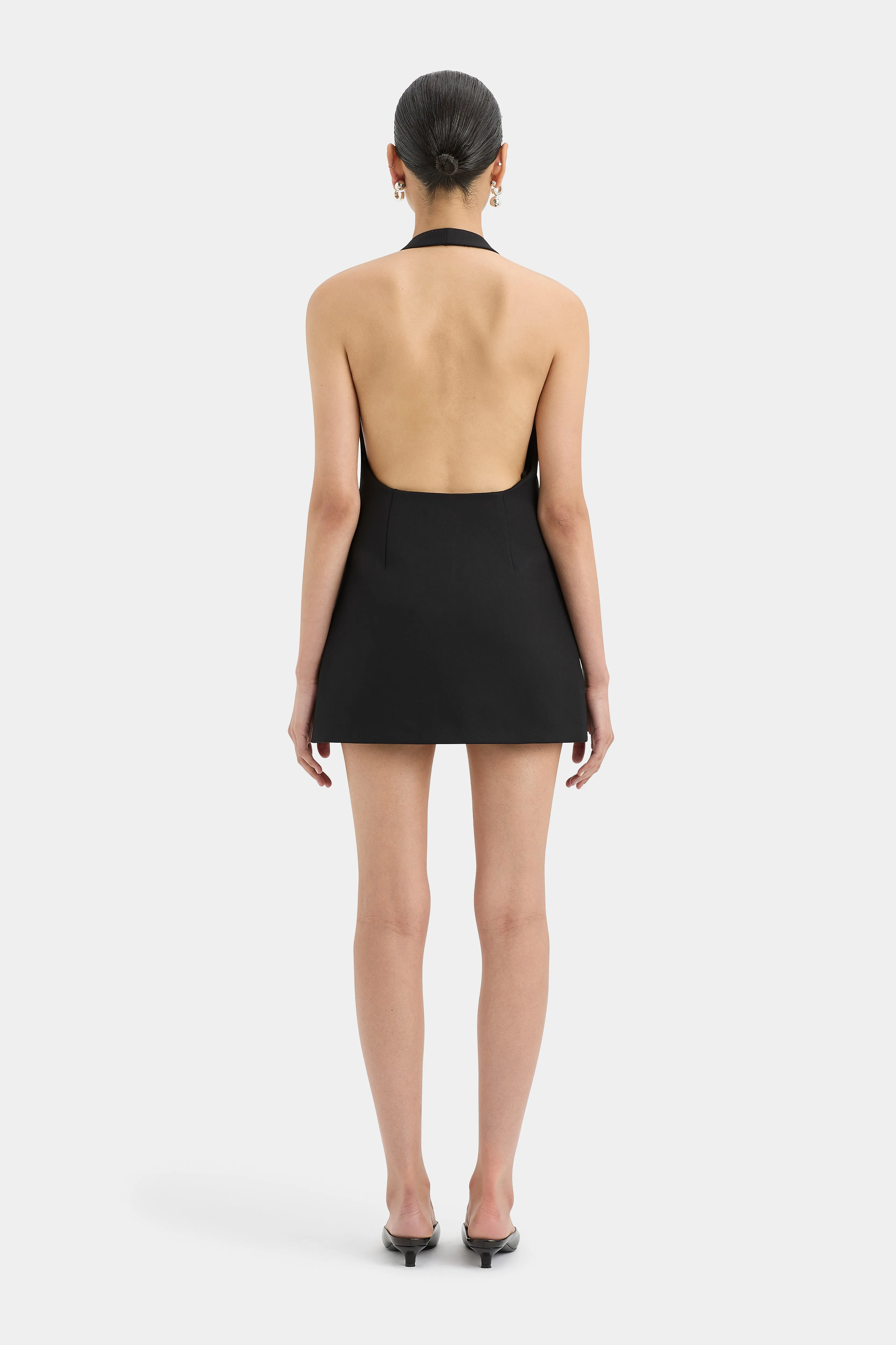 Sandrine Halter Mini Dress
