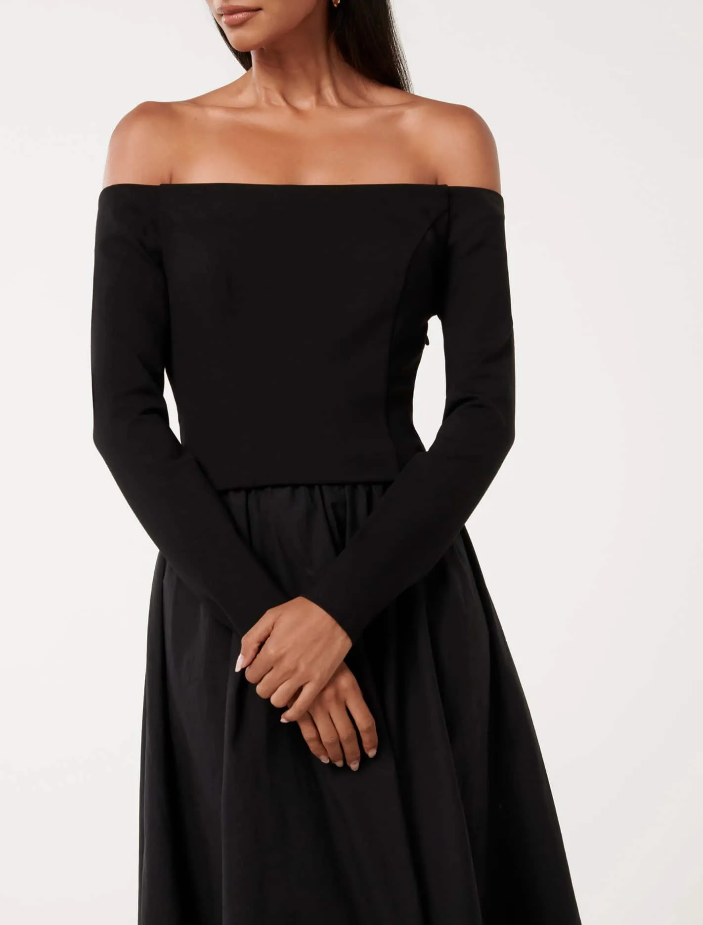 Savannah Petite Off Shoulder Dress