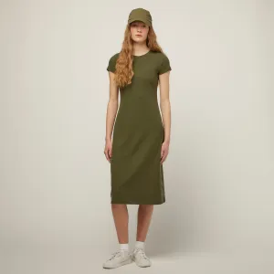 Short Sleeve Rib Tee Dress
