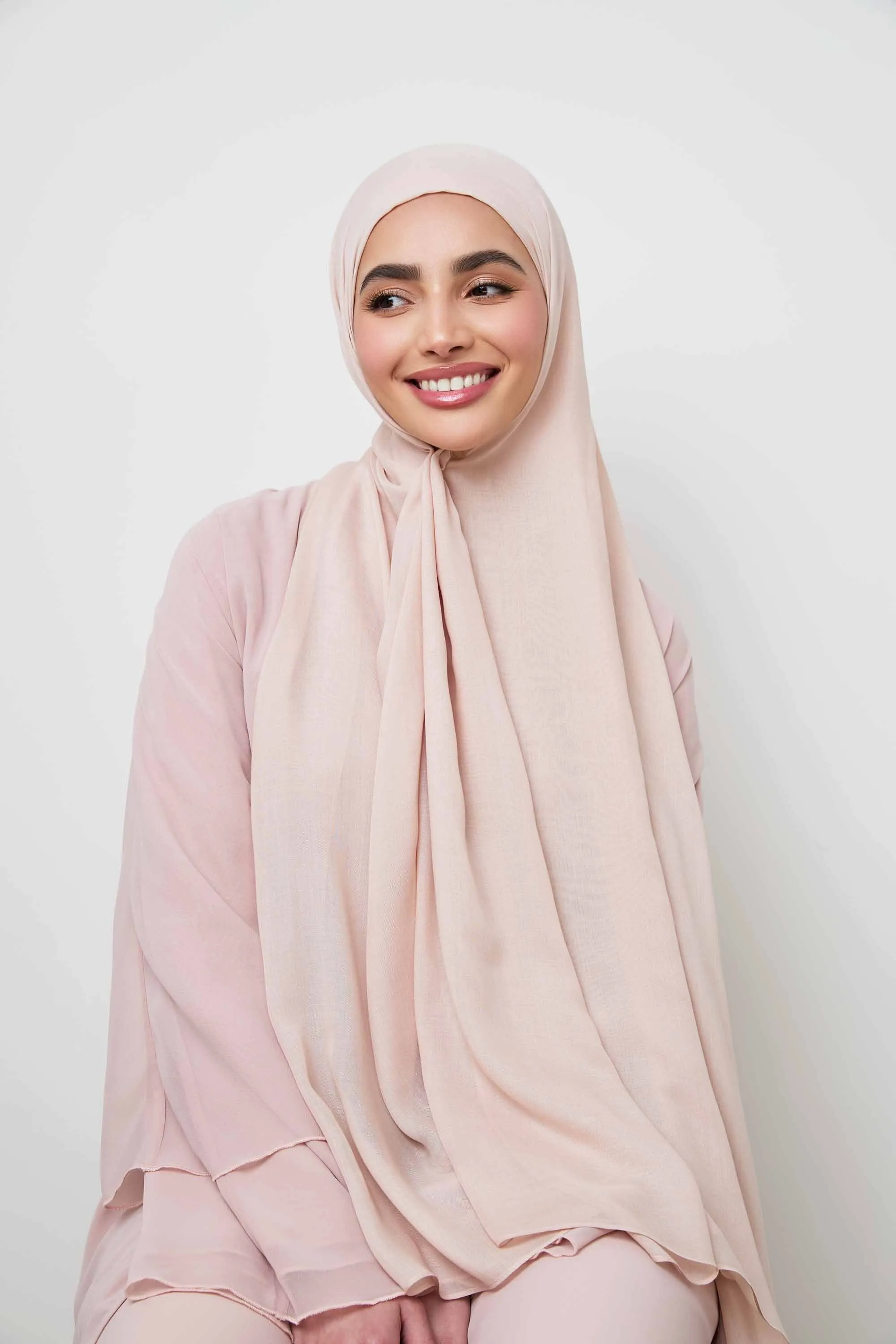 Signature Modal Hijab - Mink