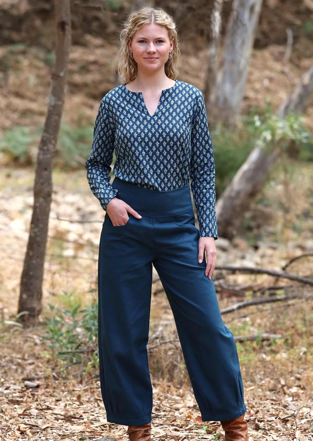Sophia Blouse Periwinkle