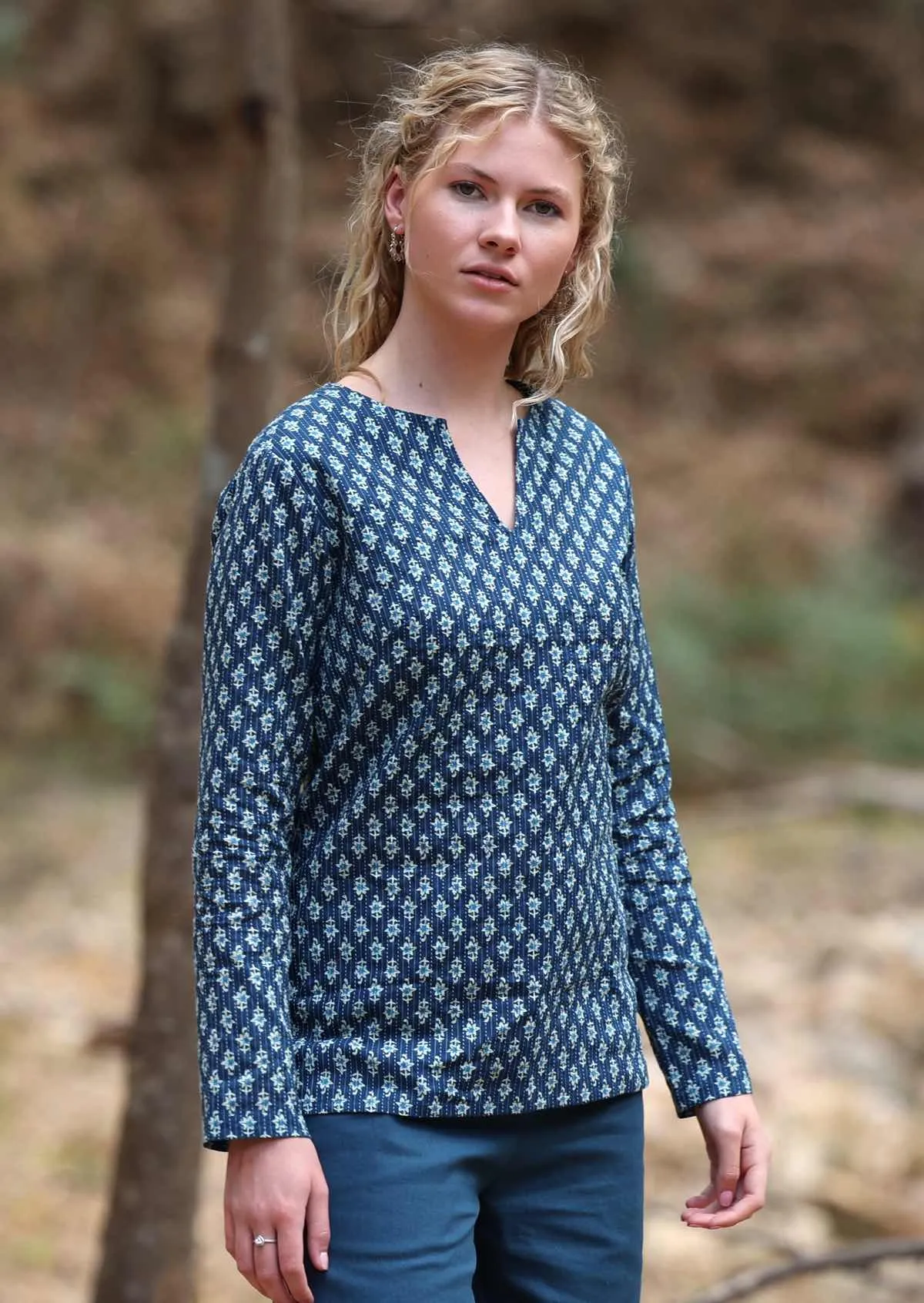 Sophia Blouse Periwinkle