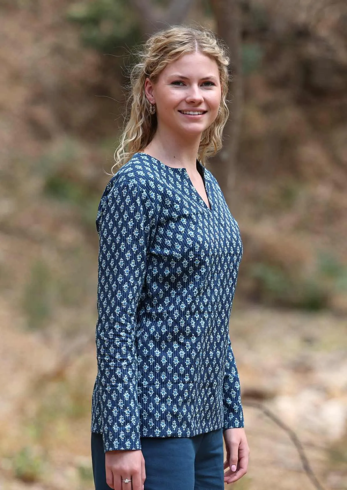 Sophia Blouse Periwinkle