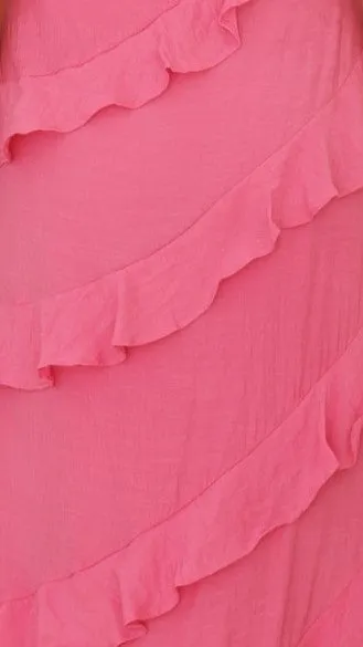 Sophia Maxi Dress - Hot Pink