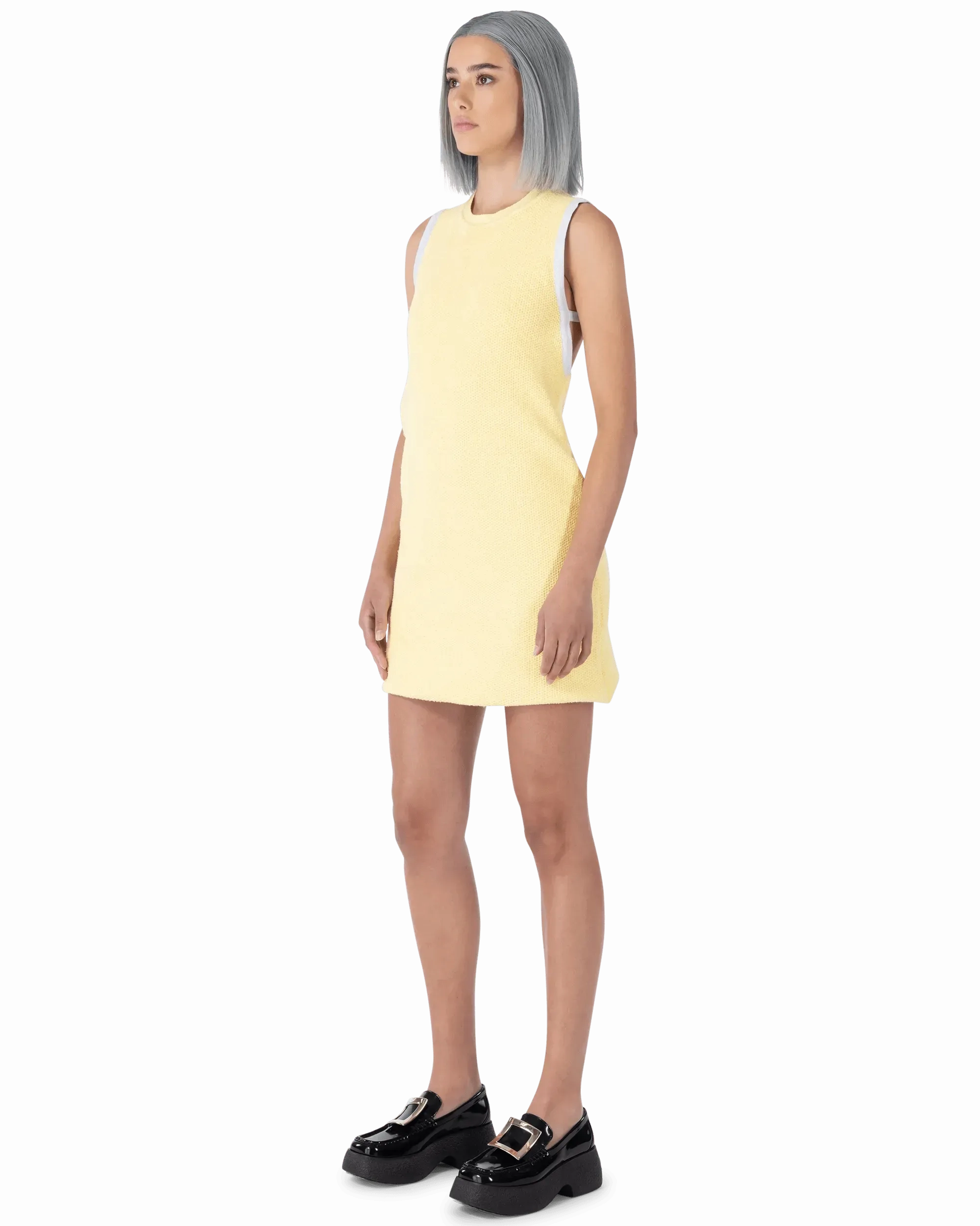 Sorbetto Open-Back Shift Dress