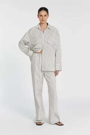STOCKHOLM STRIPE SILK BLEND PANT