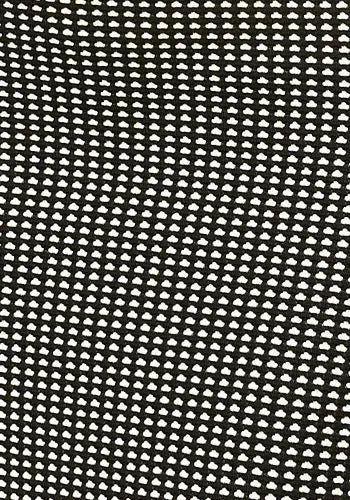 Surprise Guest Midi Dress in Black and White