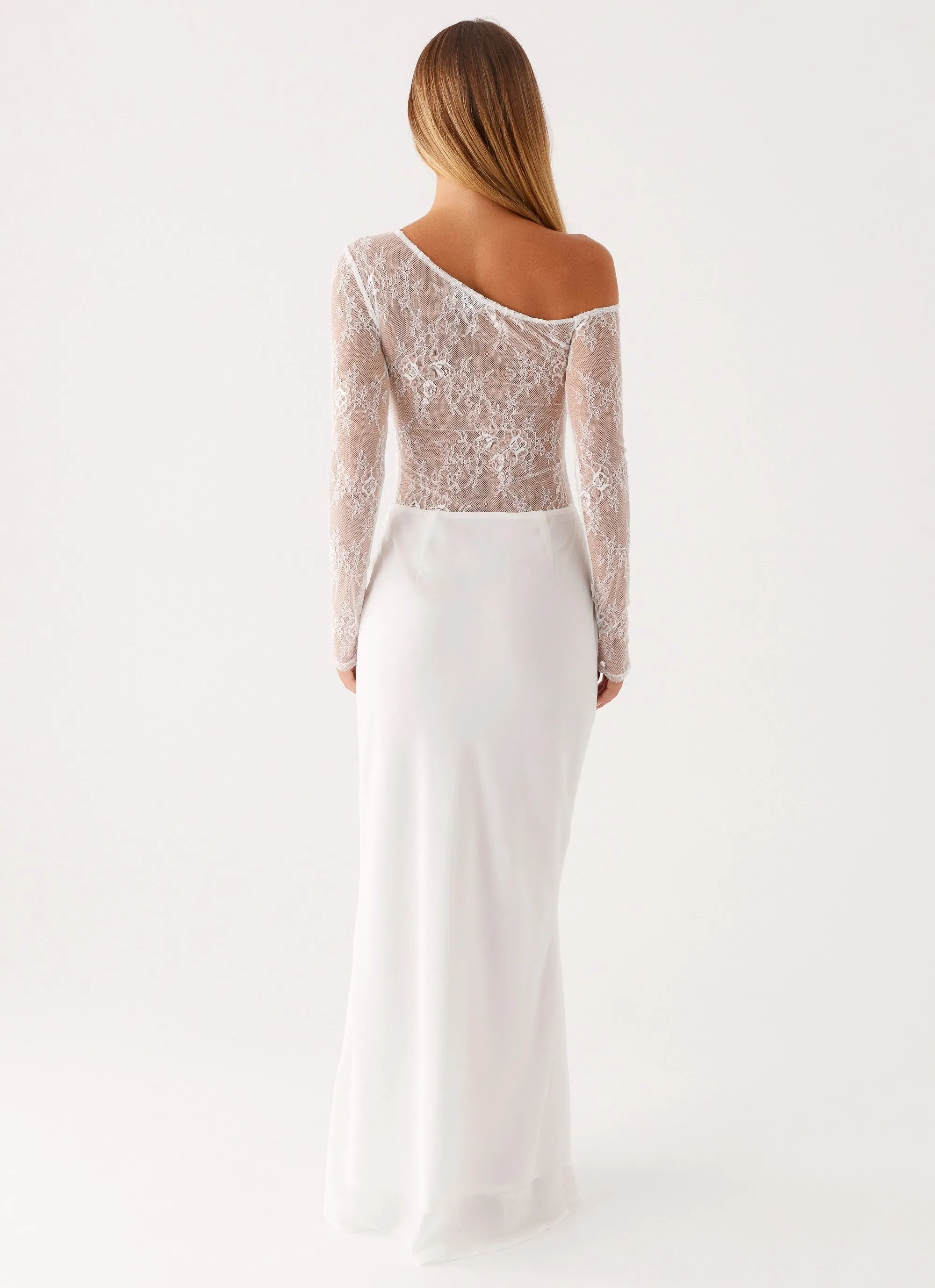 Take Your Time Maxi Dress - White