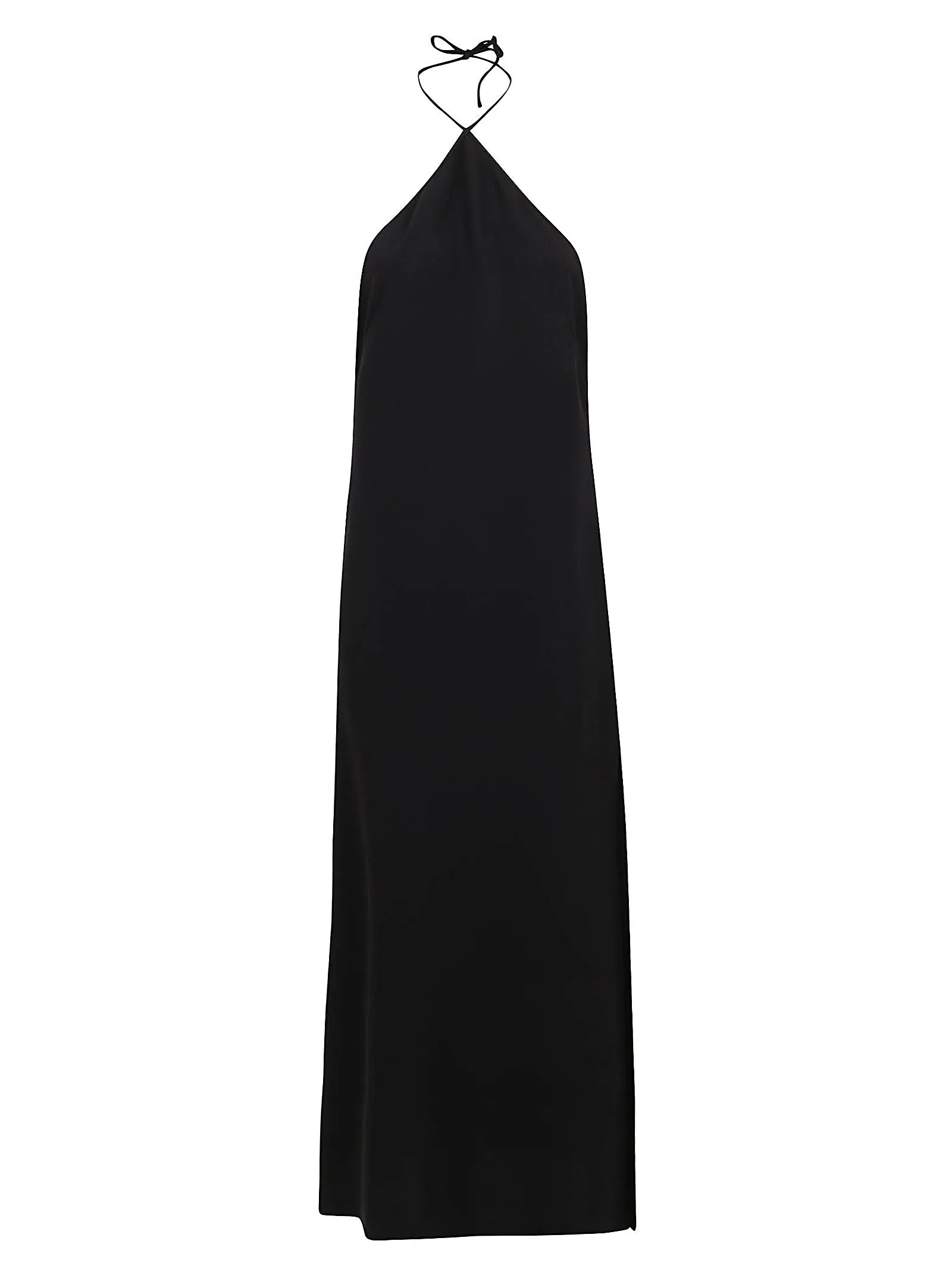 Valentino Halter-Neck Backless Midi Dress