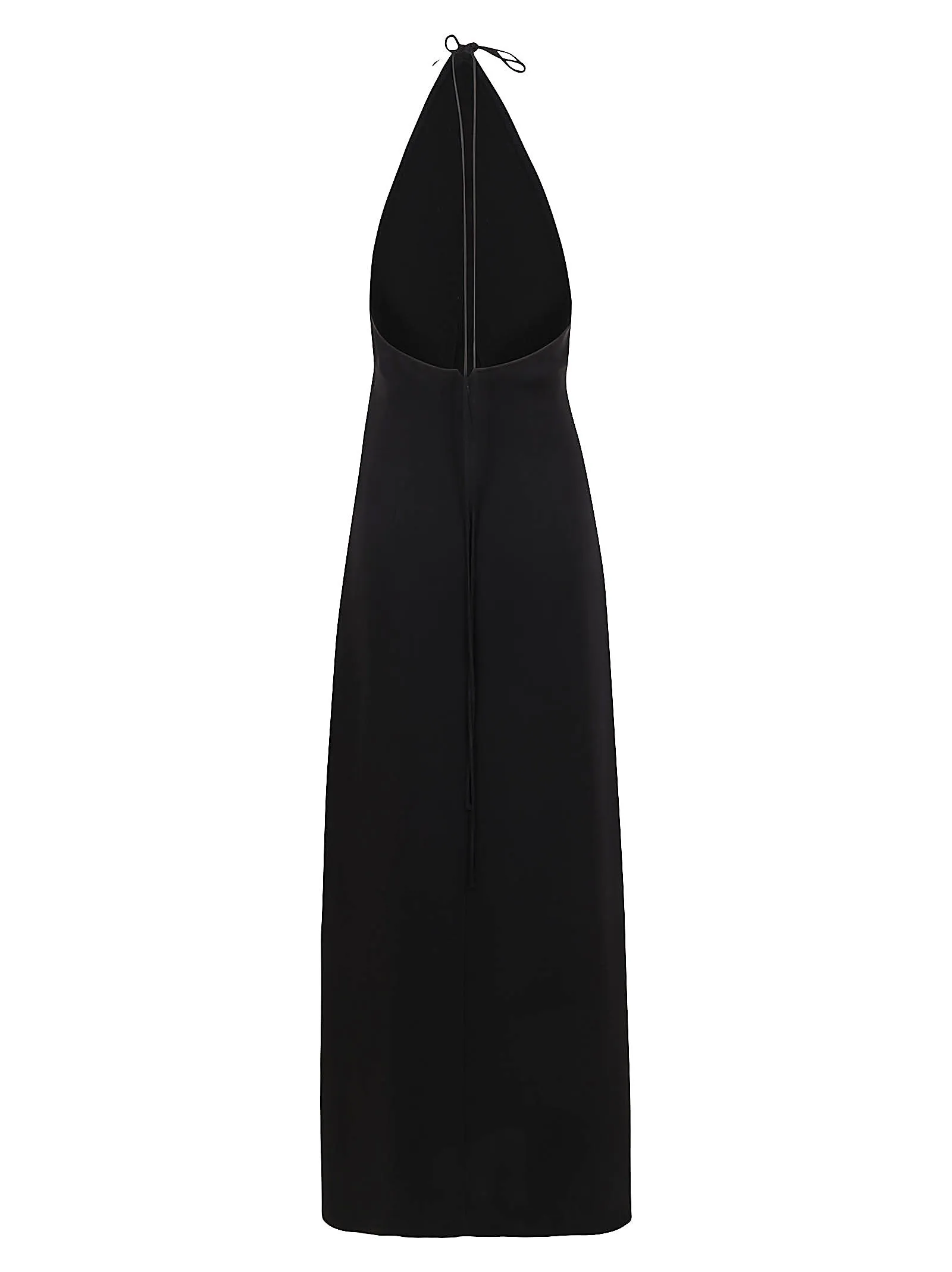 Valentino Halter-Neck Backless Midi Dress