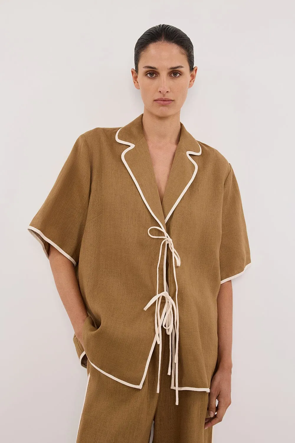 VON FERN LINEN SHIRT