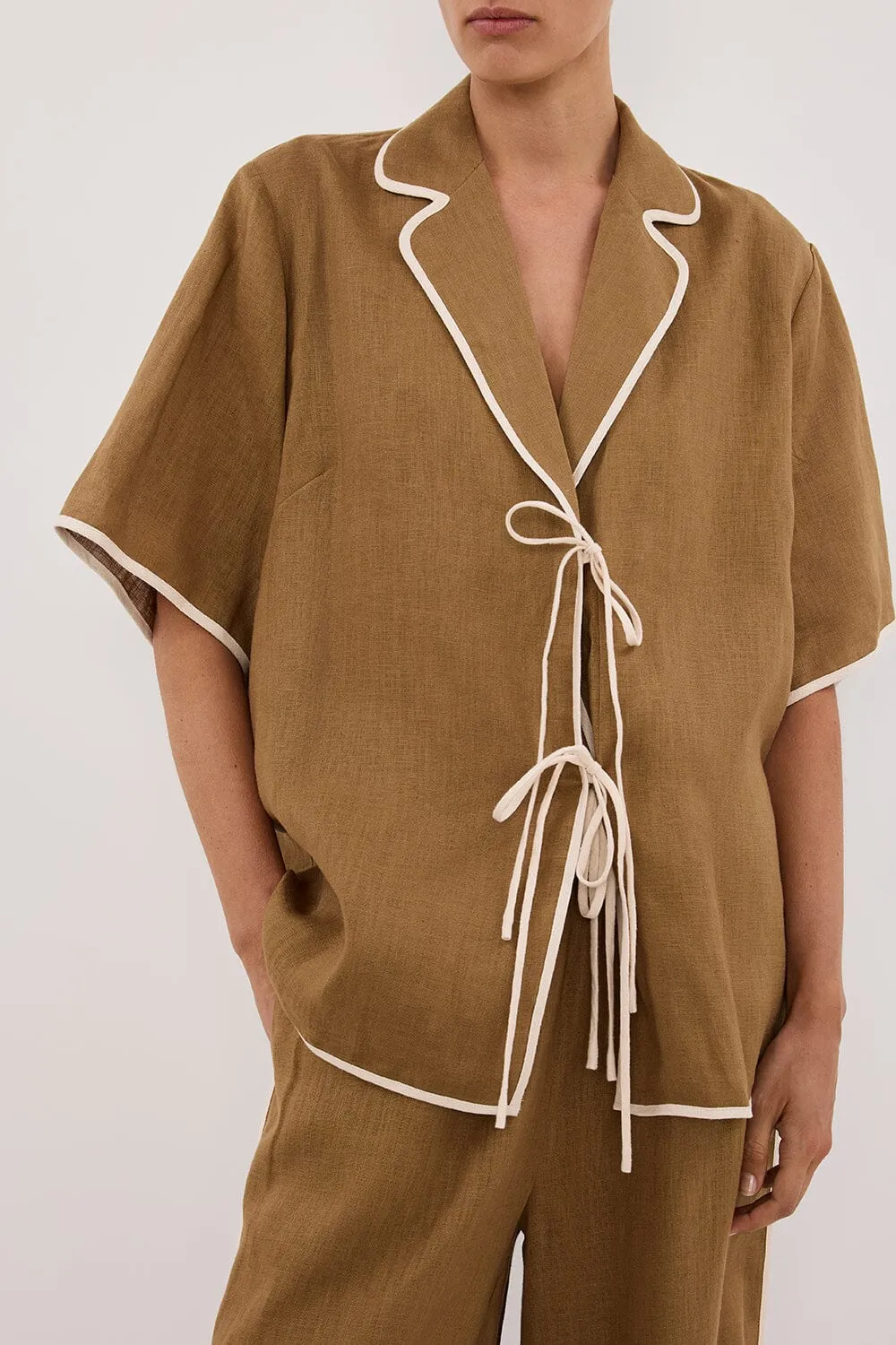 VON FERN LINEN SHIRT