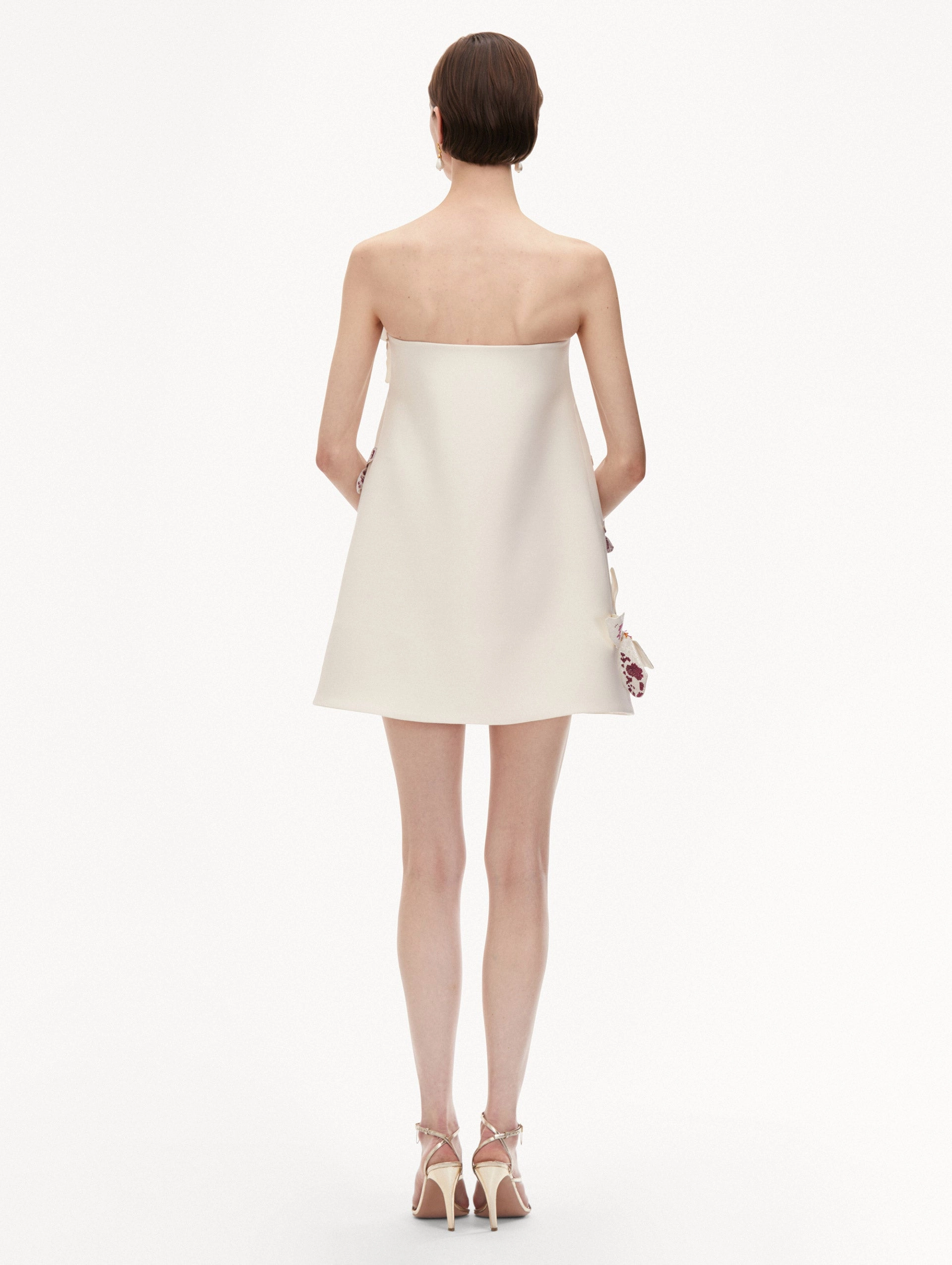 Watercolor Orchid Cocktail Dress